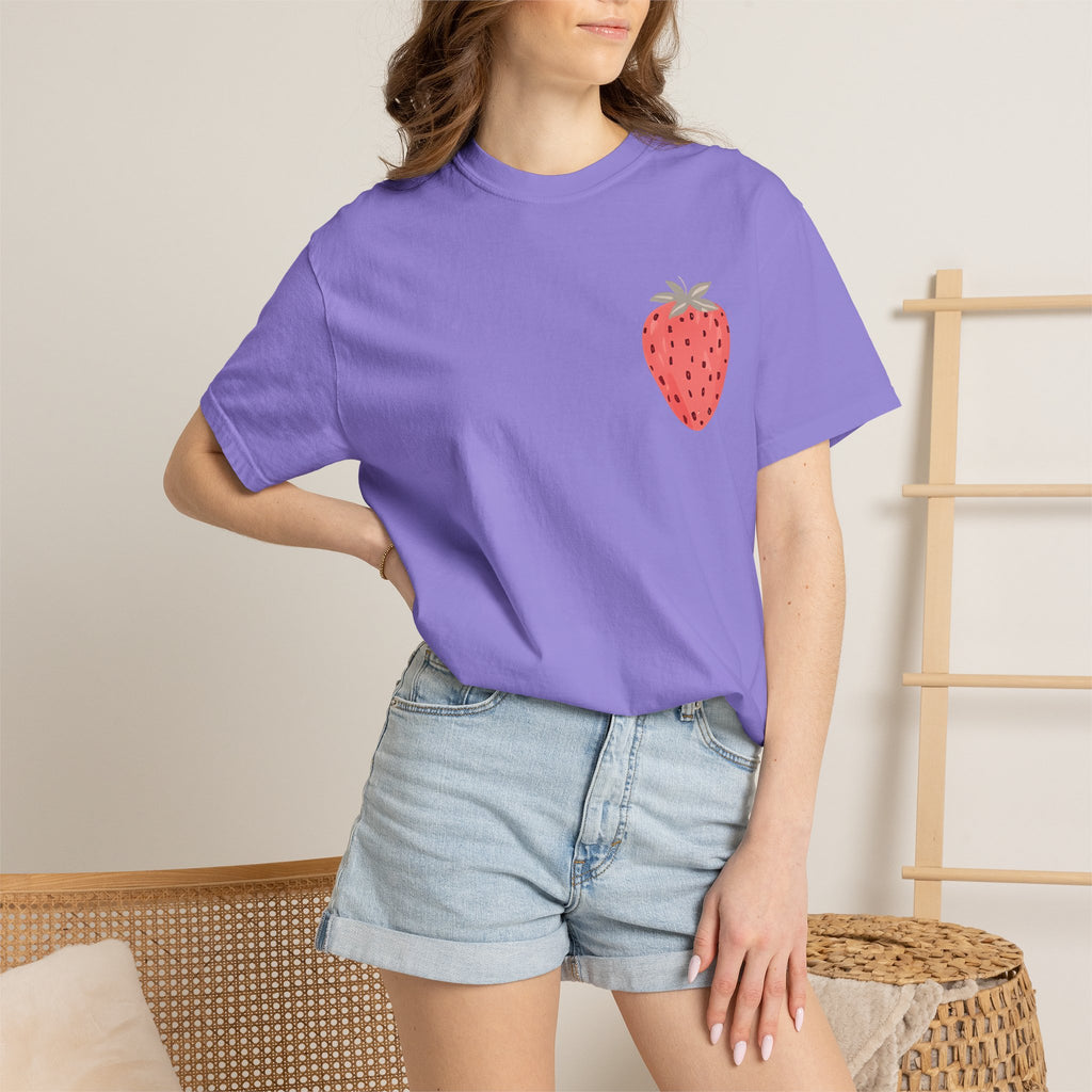 Strawberry Garden T-Shirt — 'Strawberry of My Eye' Graphic Tee