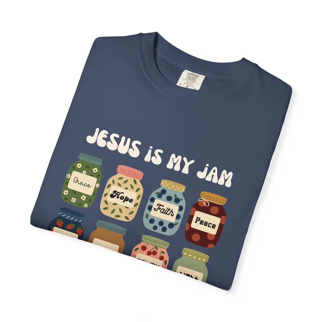 T-shirt — "Jesus Is My Jam" Christian Faith Graphic Tee
