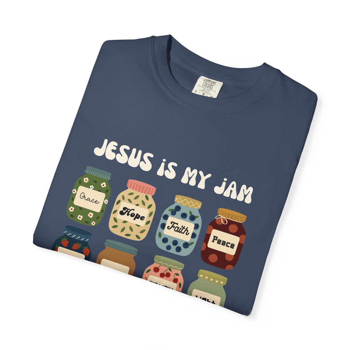 T-shirt — "Jesus Is My Jam" Christian Faith Graphic Tee