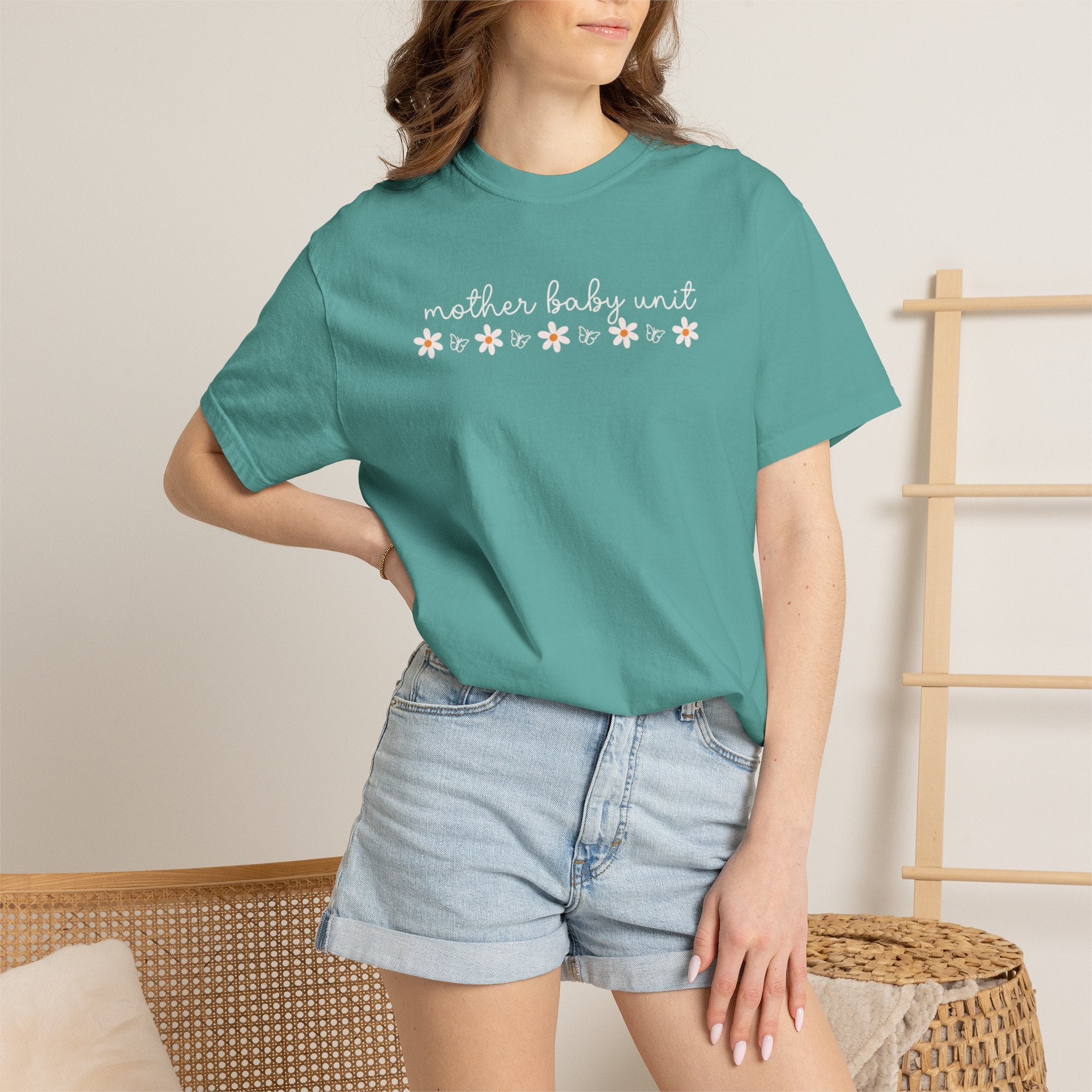 Mother’s Baby Unit T-Shirt — Floral Mama Graphic Tee
