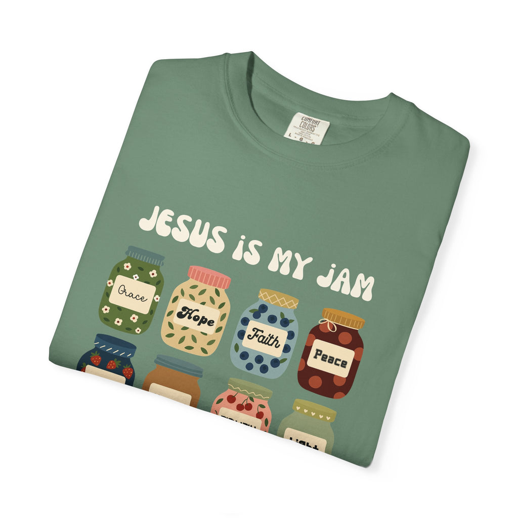 T-shirt — "Jesus Is My Jam" Christian Faith Graphic Tee