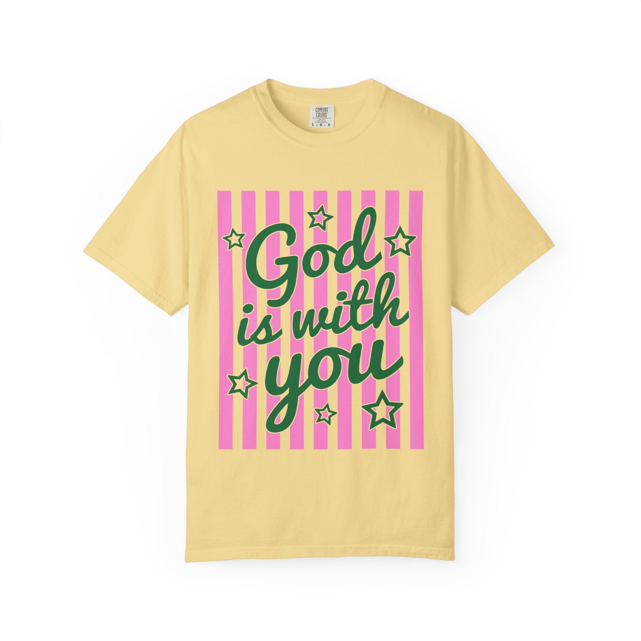 God Is With You T-Shirt — Faith-Based Inspirational Tee