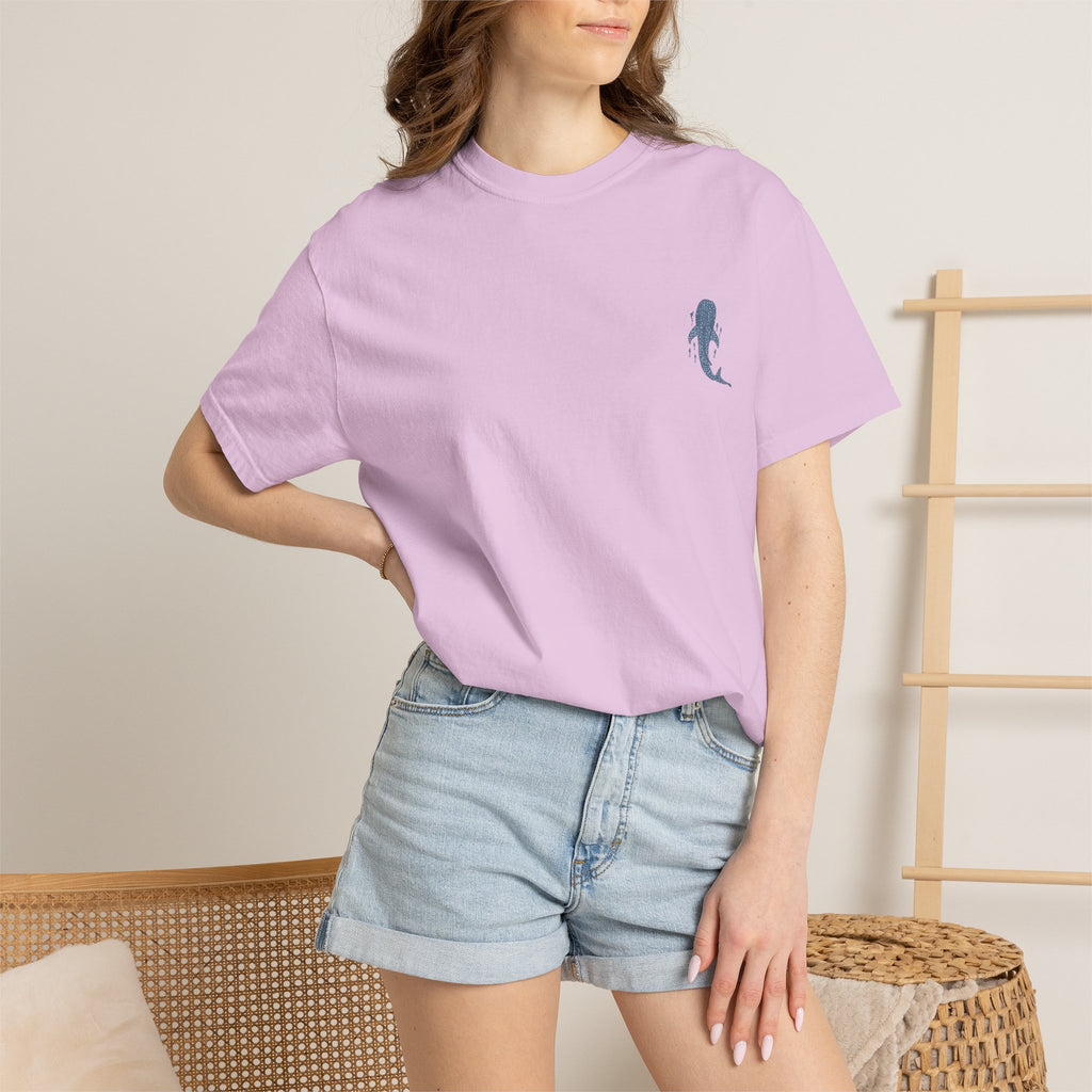 Isaiah 43:2 Whale Tee — 'When You Go Through Deep Waters' Christian T-Shirt