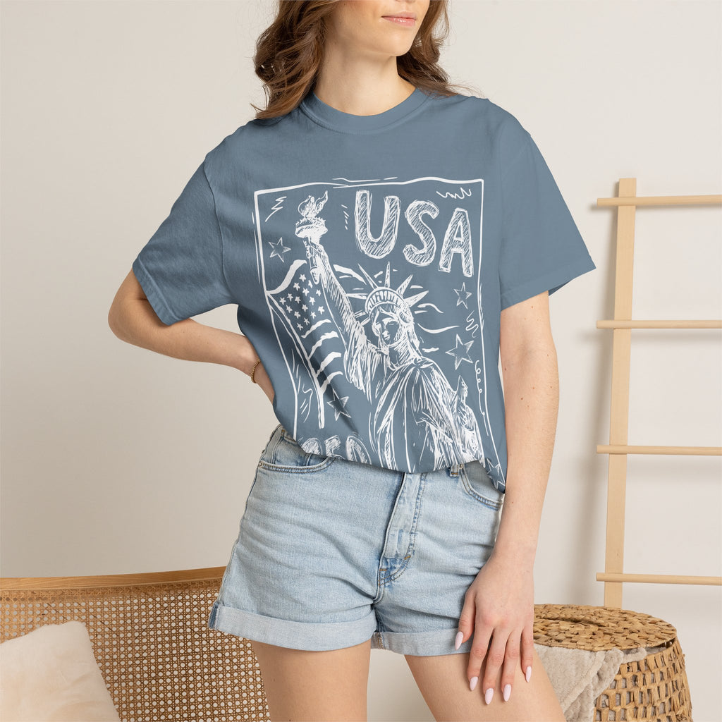 Statue of Liberty USA 250 Graphic T-Shirt