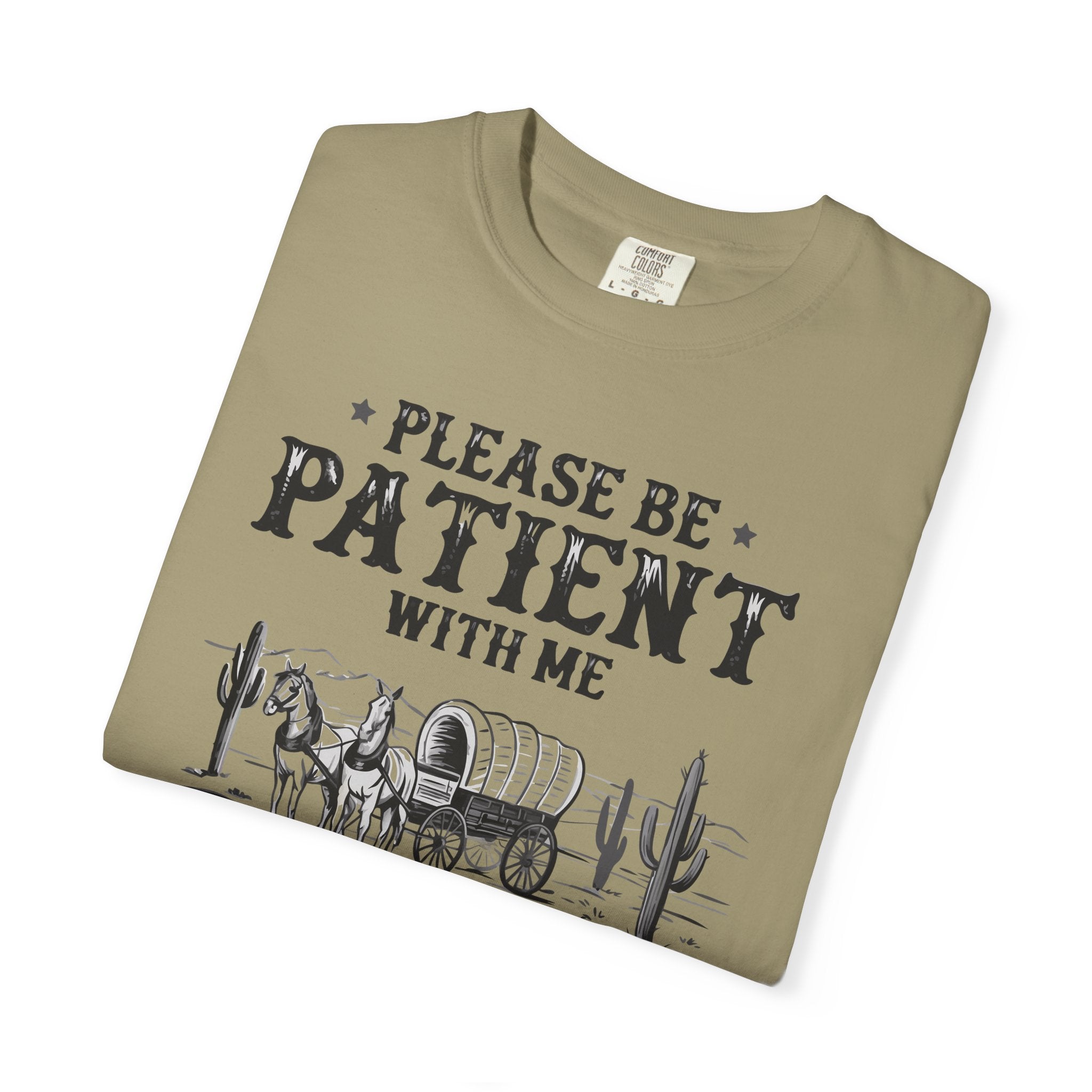 Please Be Patient With Me T-Shirt – Vintage Wagon 'I'm From The 1900s' Tee