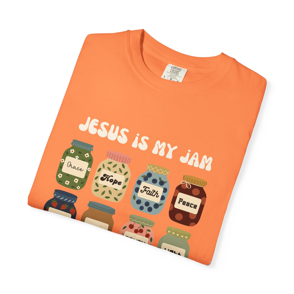 T-shirt — "Jesus Is My Jam" Christian Faith Graphic Tee