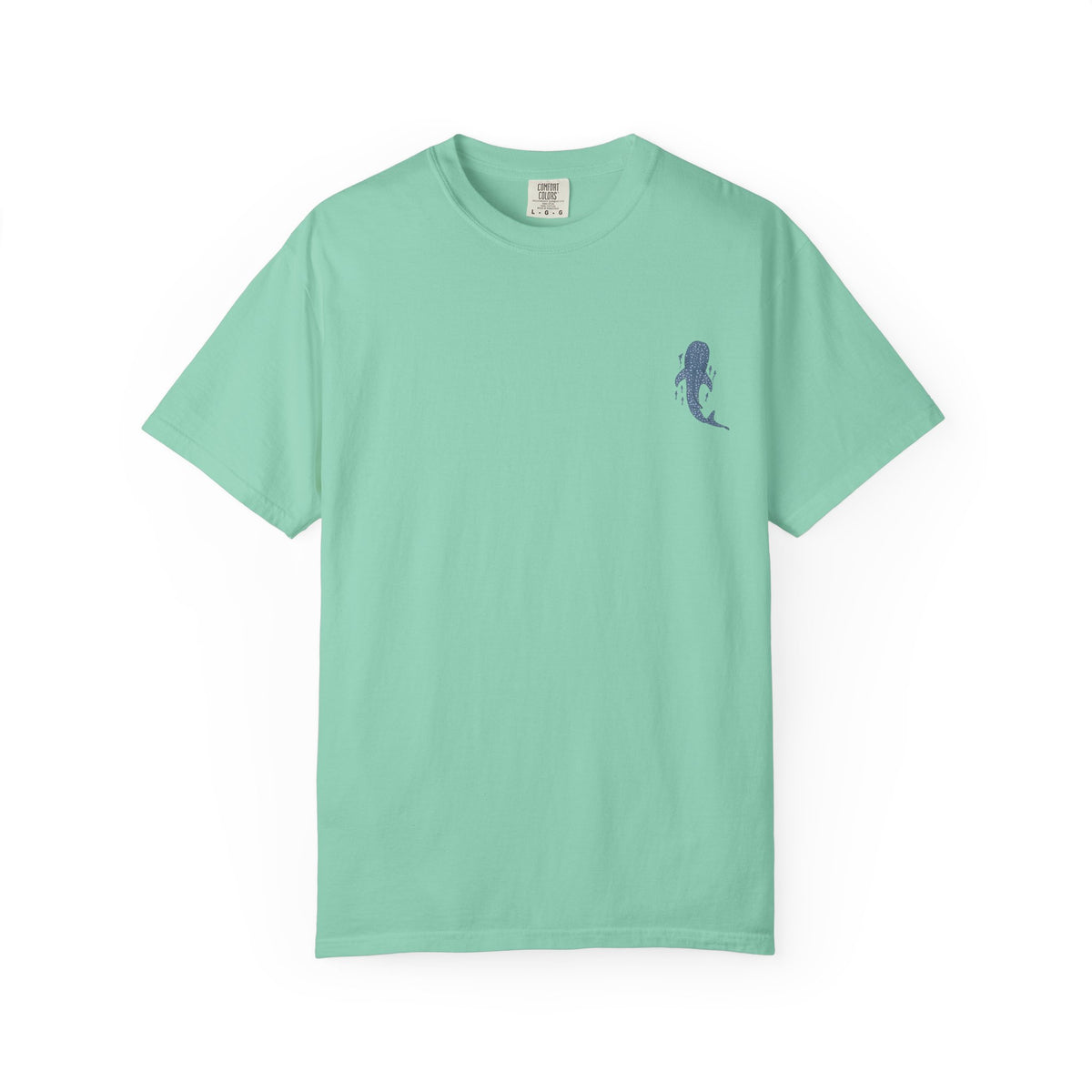 Isaiah 43:2 Whale Tee — 'When You Go Through Deep Waters' Christian T-Shirt
