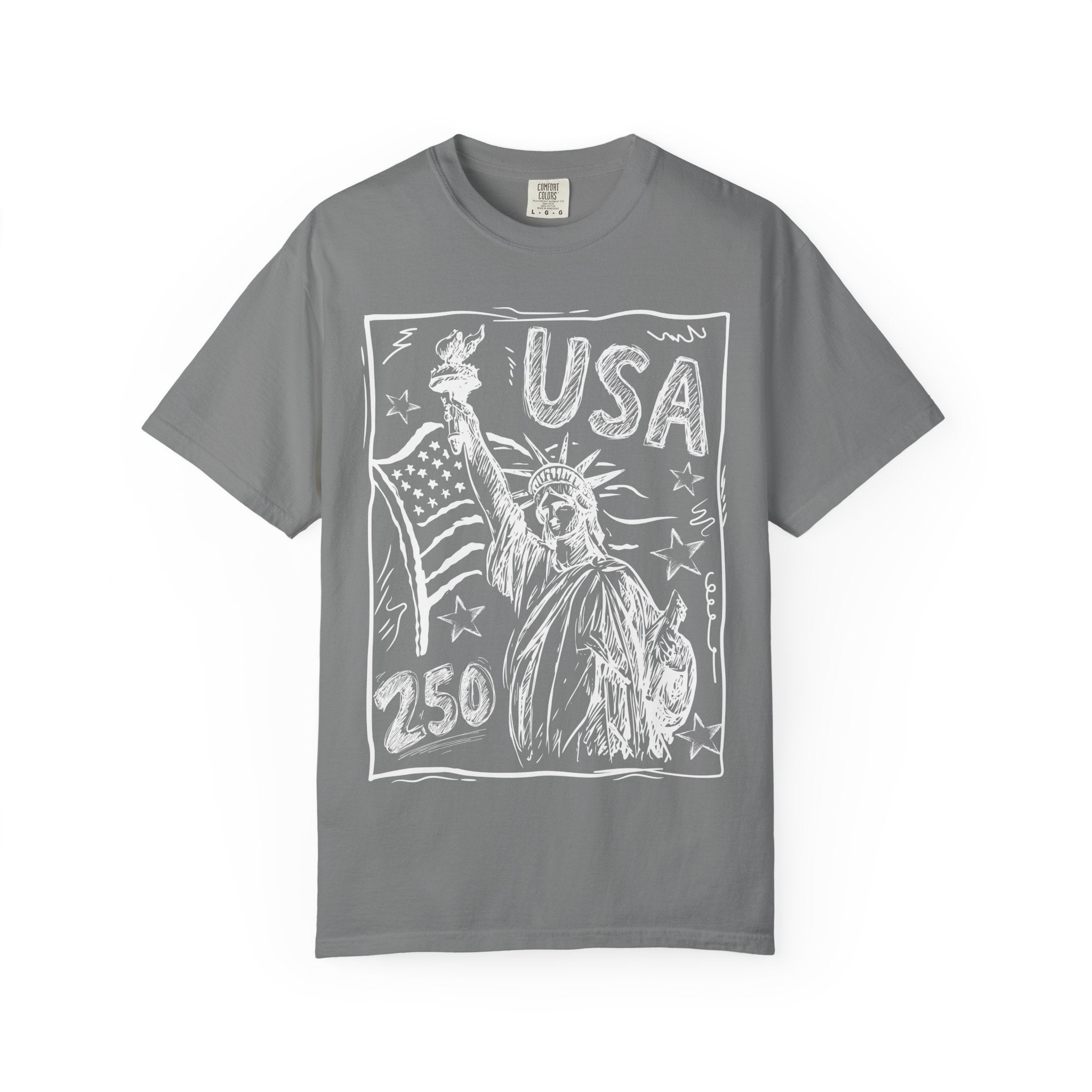 Statue of Liberty USA 250 Graphic T-Shirt