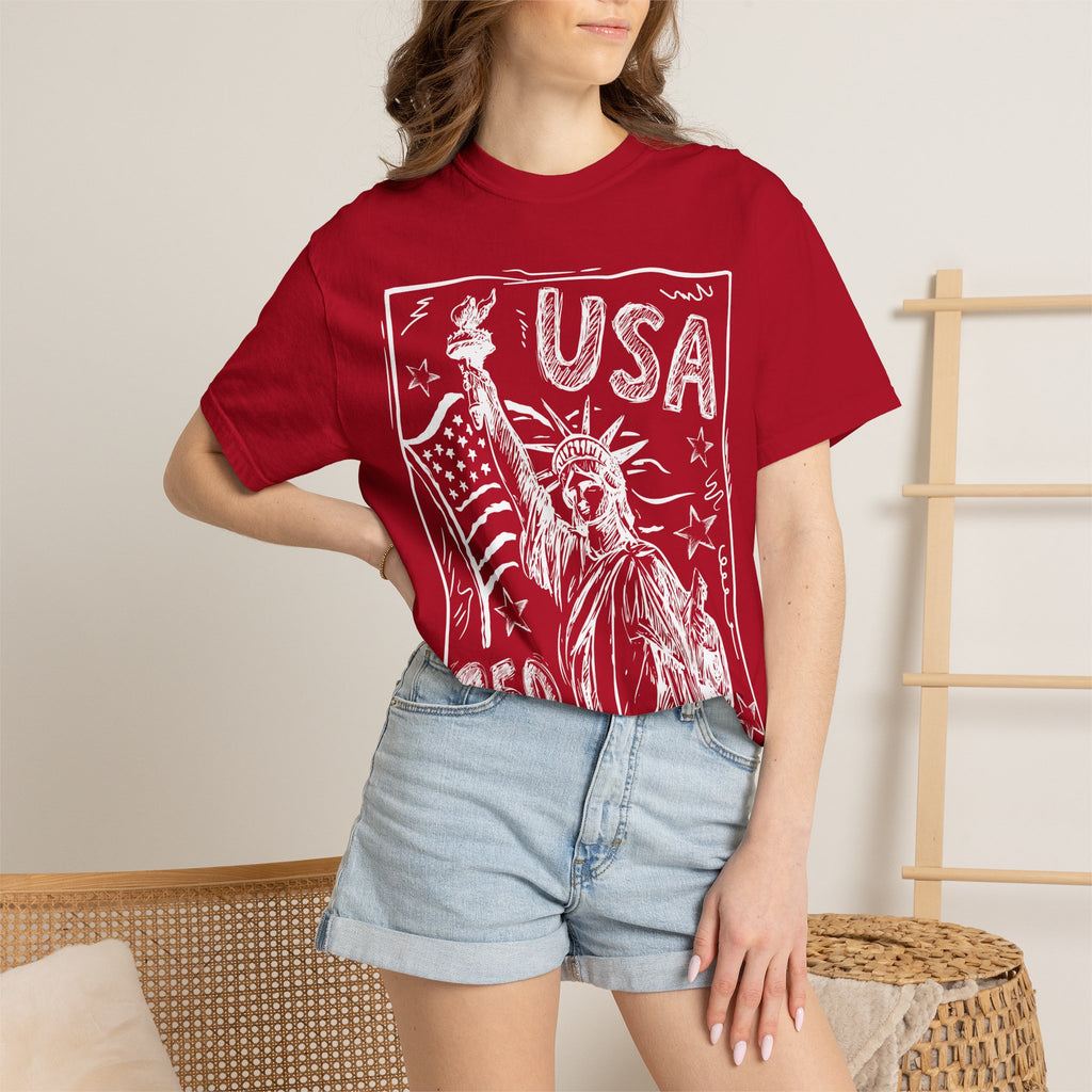 Statue of Liberty USA 250 Graphic T-Shirt