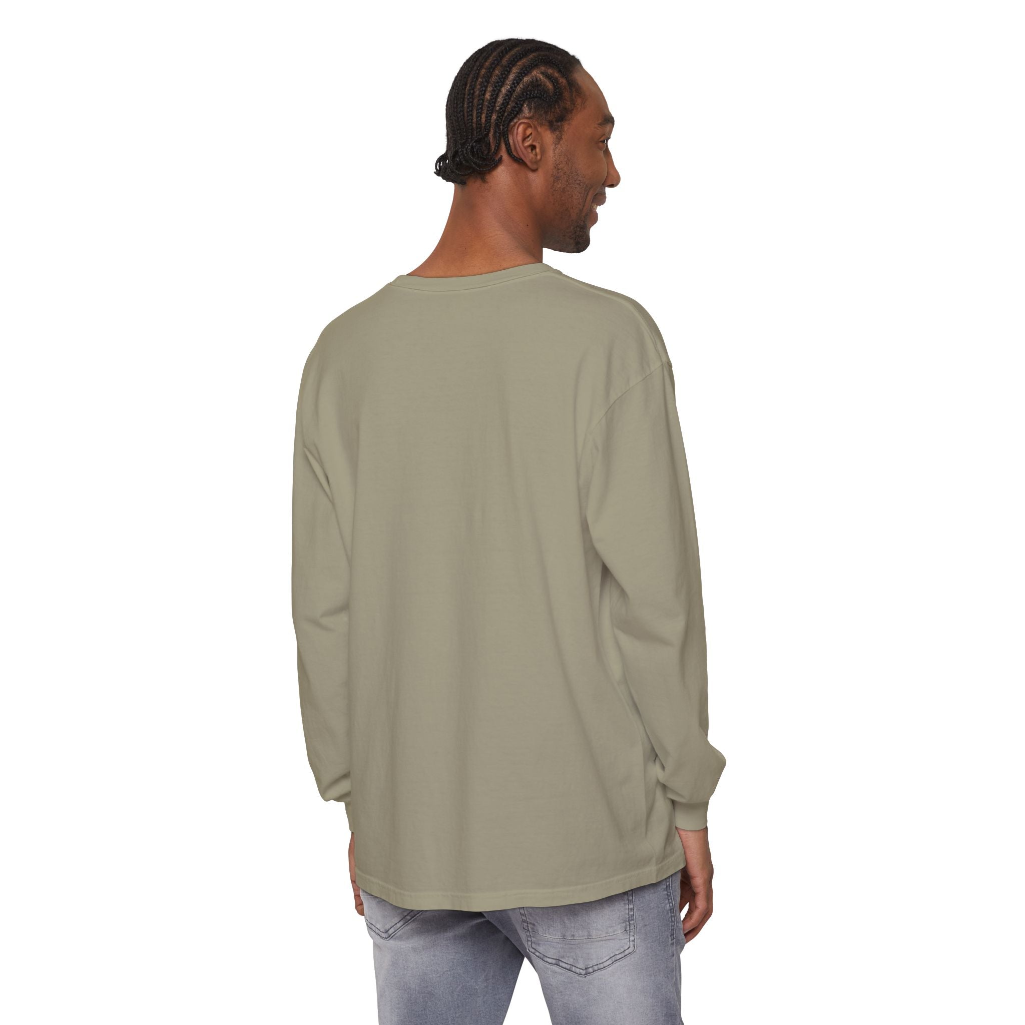 Autumn Icons Long Sleeve Tee — Hand-Drawn Fall Stamps Design