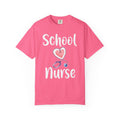 School Nurse T-Shirt — Cute Heart & Stethoscope Tee for Teachers and Healthcare Staff