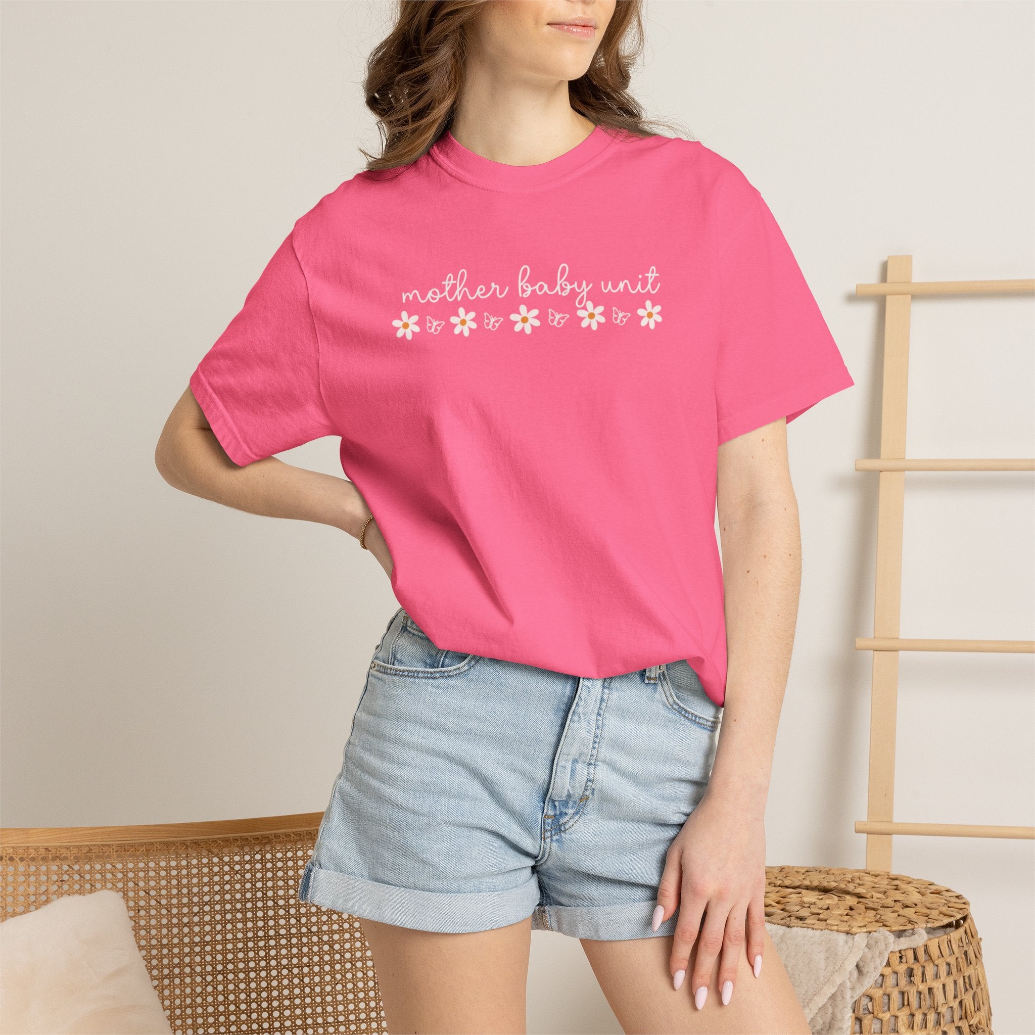 Mother’s Baby Unit T-Shirt — Floral Mama Graphic Tee