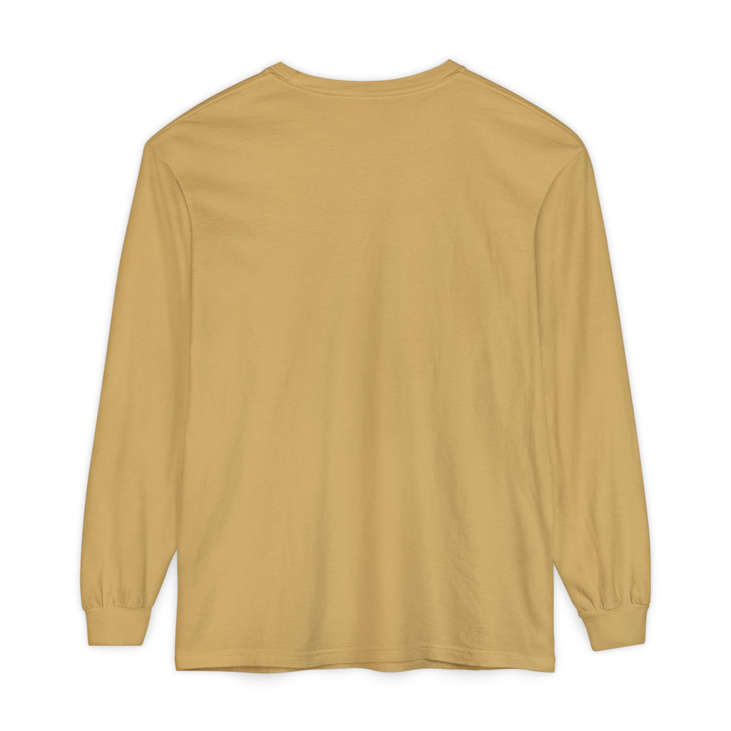Autumn Icons Long Sleeve Tee — Hand-Drawn Fall Stamps Design