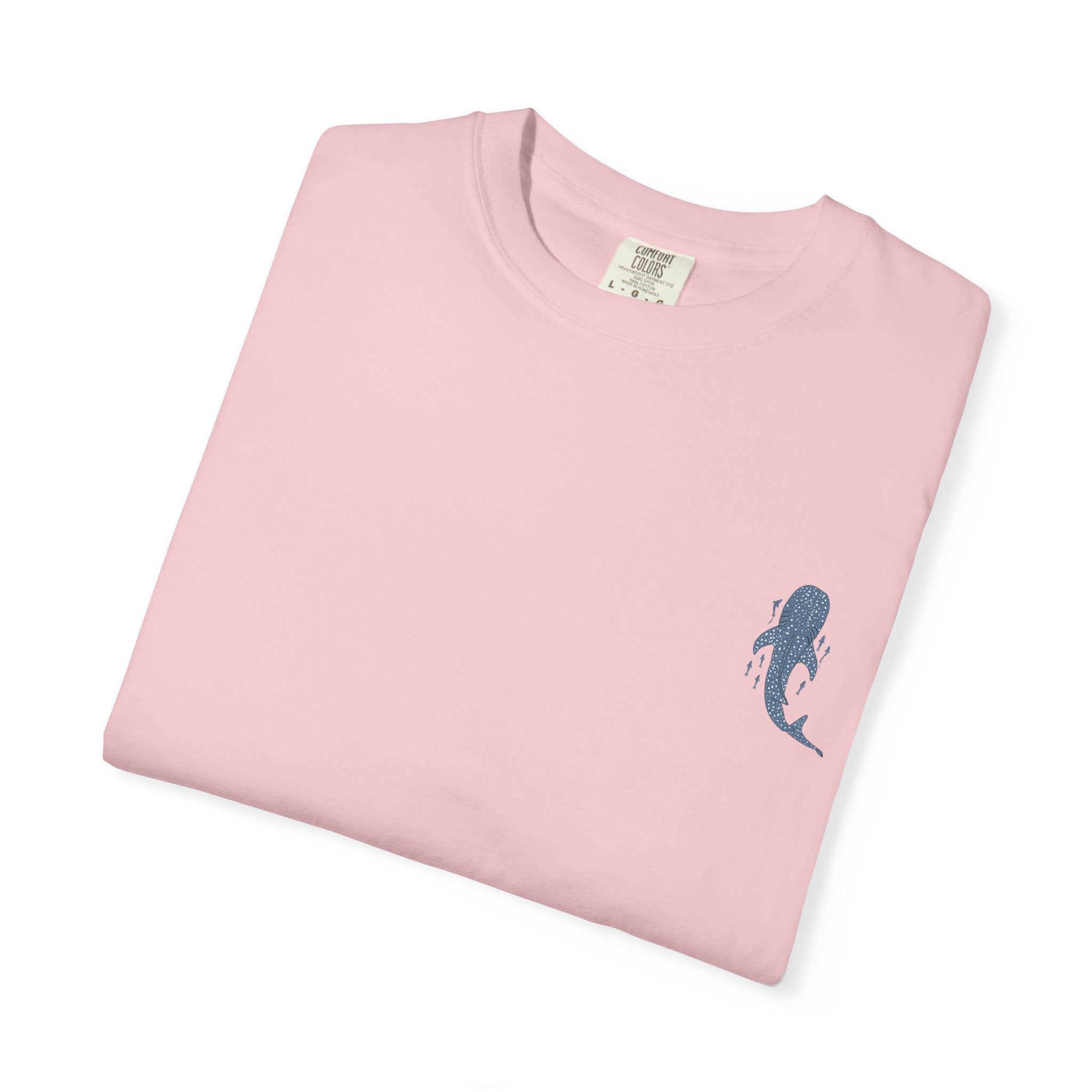 Isaiah 43:2 Whale Tee — 'When You Go Through Deep Waters' Christian T-Shirt