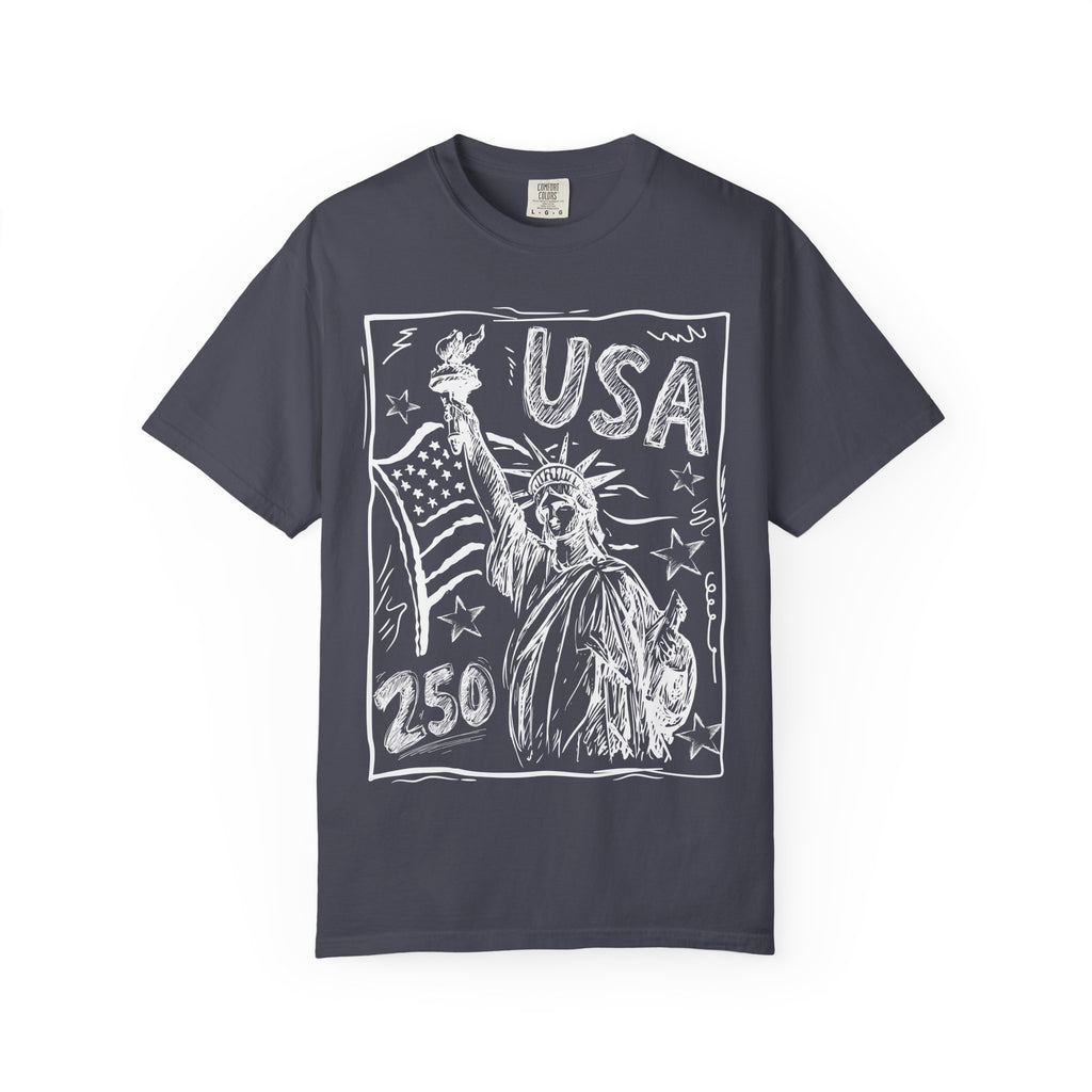 Statue of Liberty USA 250 Graphic T-Shirt