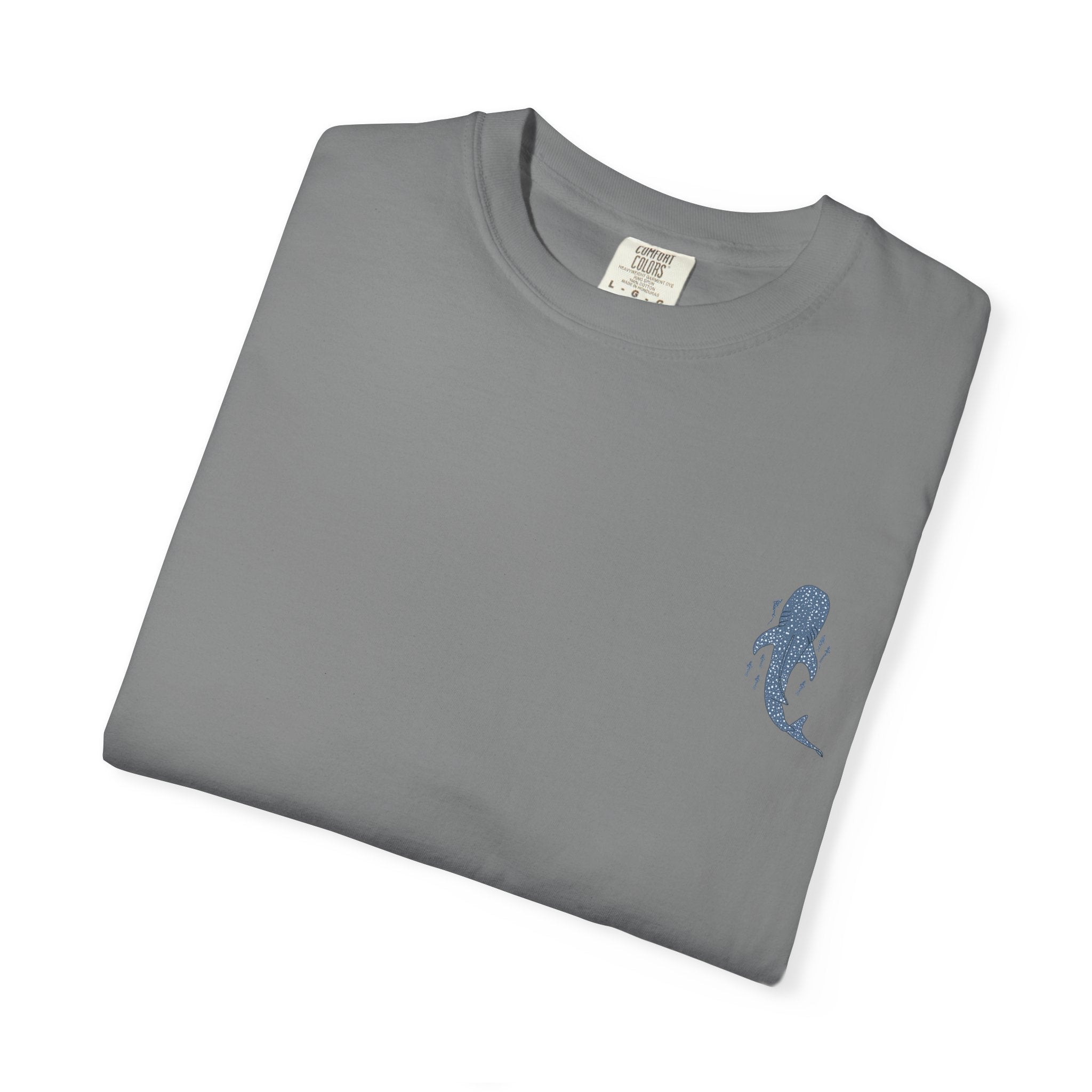 Isaiah 43:2 Whale Tee — 'When You Go Through Deep Waters' Christian T-Shirt