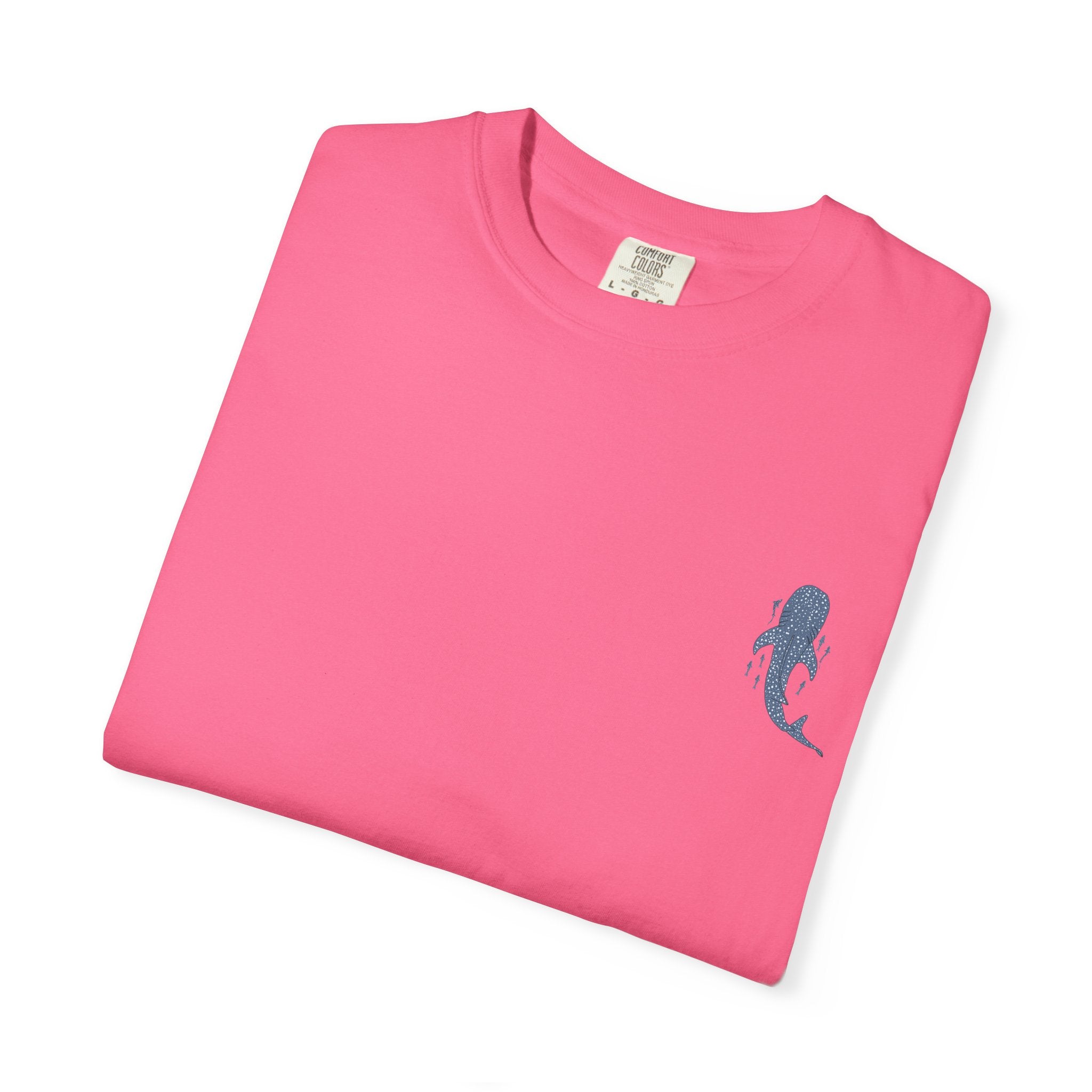 Isaiah 43:2 Whale Tee — 'When You Go Through Deep Waters' Christian T-Shirt