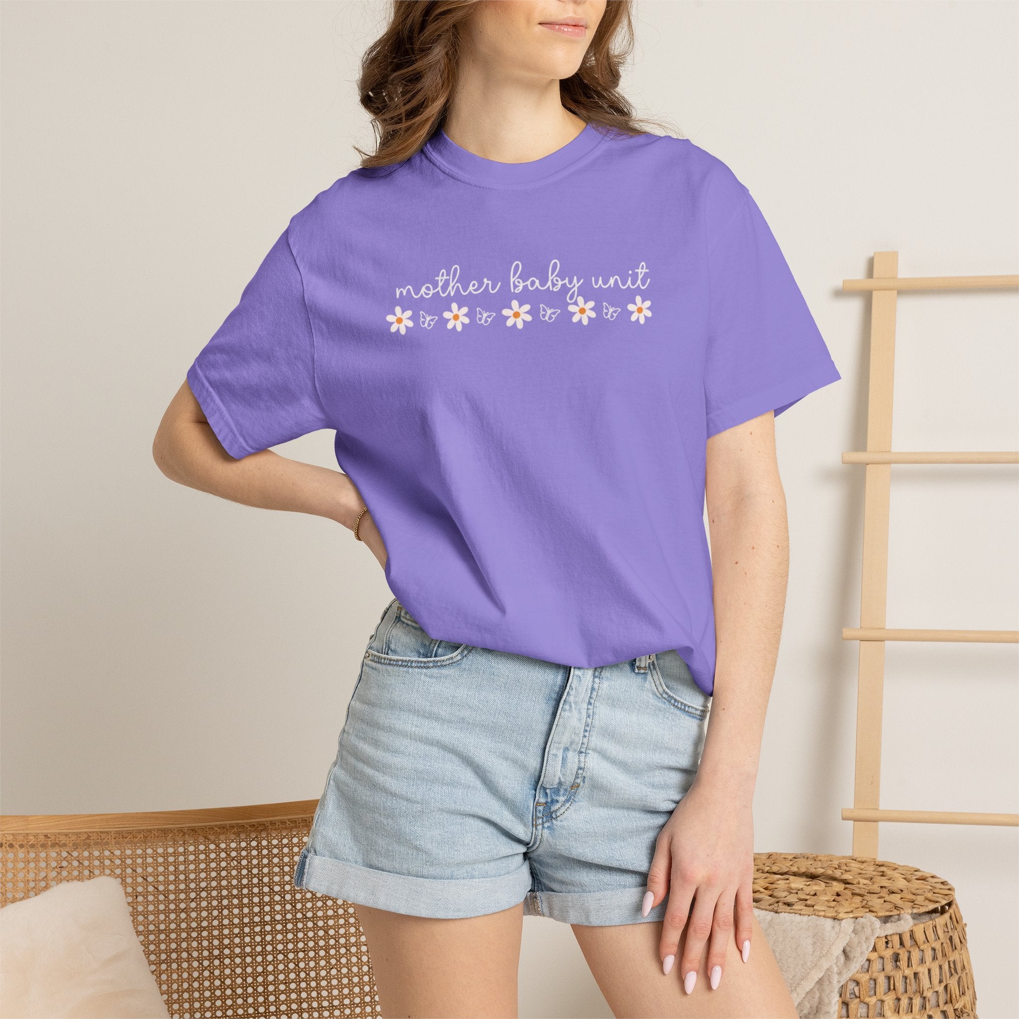 Mother’s Baby Unit T-Shirt — Floral Mama Graphic Tee