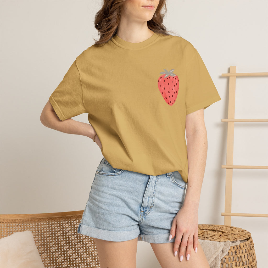 Strawberry Garden T-Shirt — 'Strawberry of My Eye' Graphic Tee