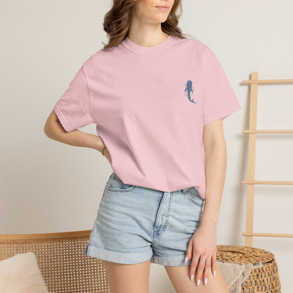 Isaiah 43:2 Whale Tee — 'When You Go Through Deep Waters' Christian T-Shirt
