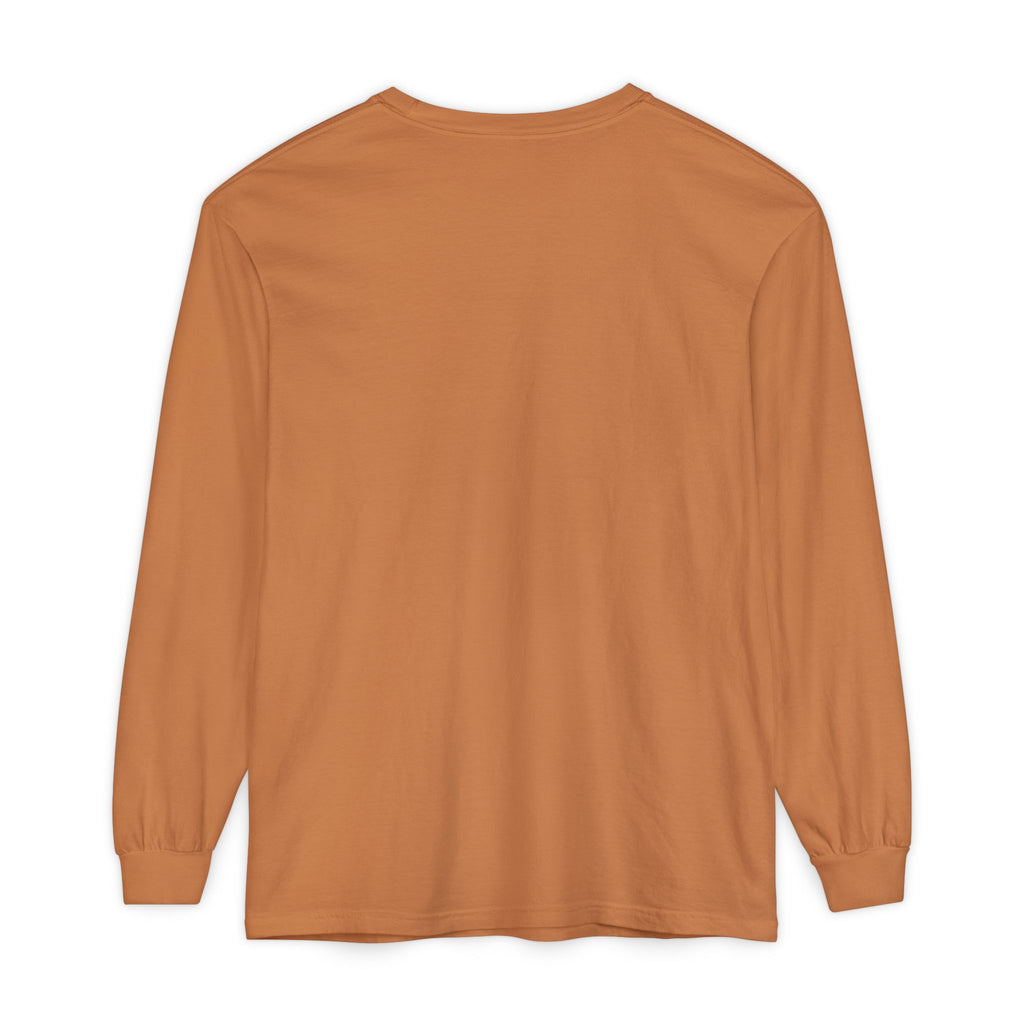 Autumn Icons Long Sleeve Tee — Hand-Drawn Fall Stamps Design