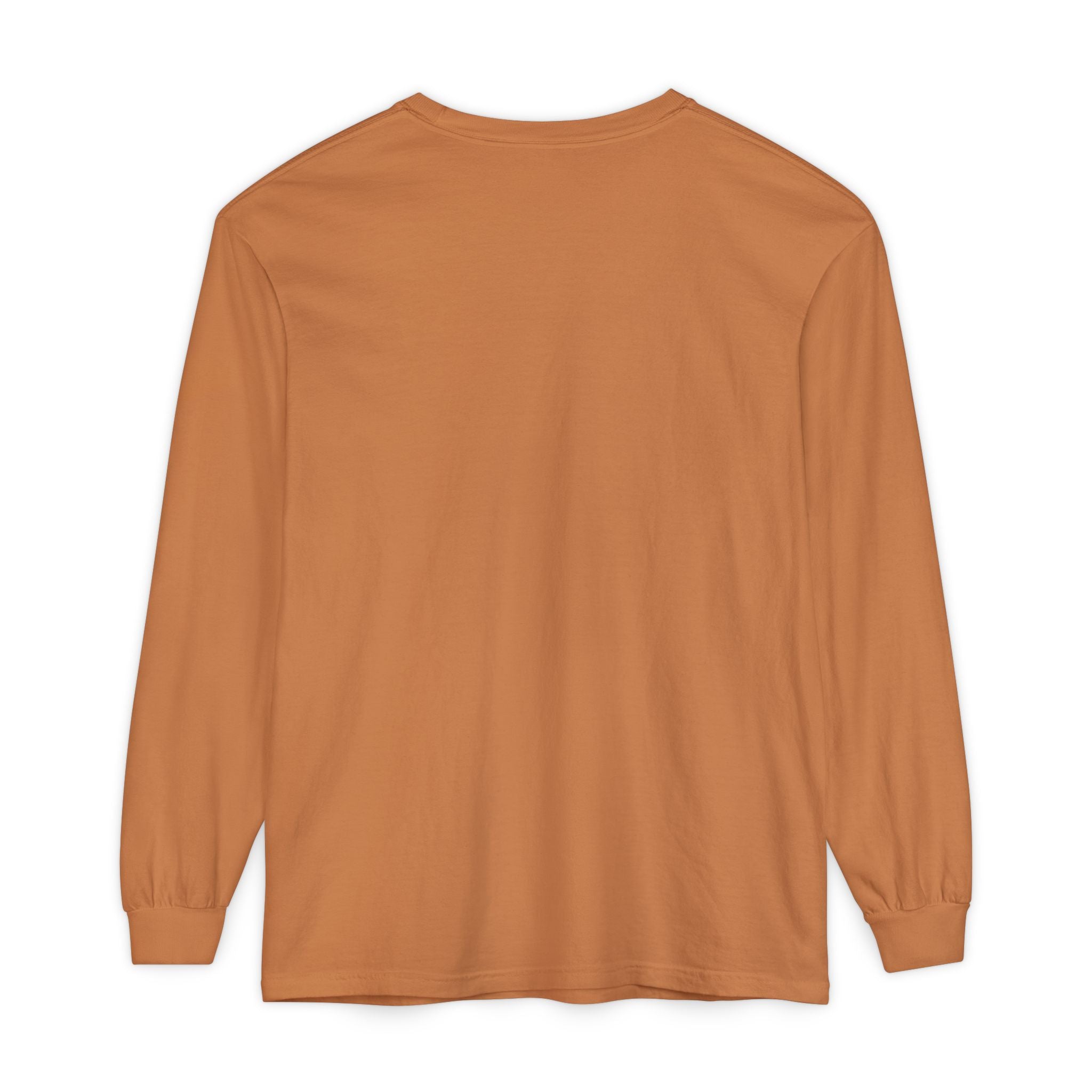 Autumn Icons Long Sleeve Tee — Hand-Drawn Fall Stamps Design
