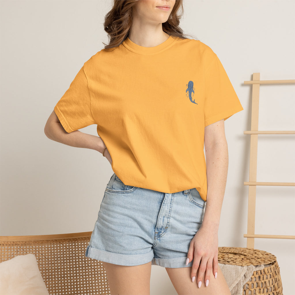 Isaiah 43:2 Whale Tee — 'When You Go Through Deep Waters' Christian T-Shirt