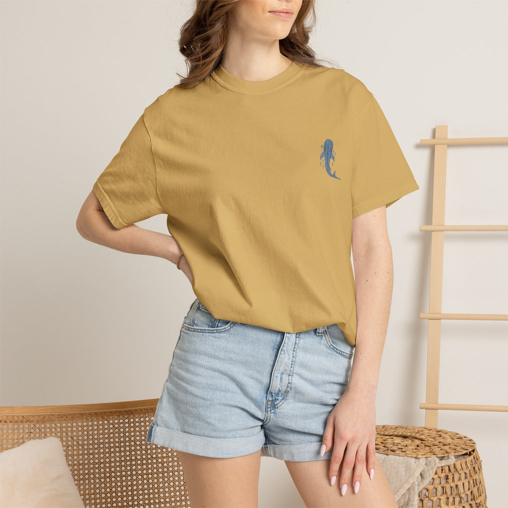 Isaiah 43:2 Whale Tee — 'When You Go Through Deep Waters' Christian T-Shirt