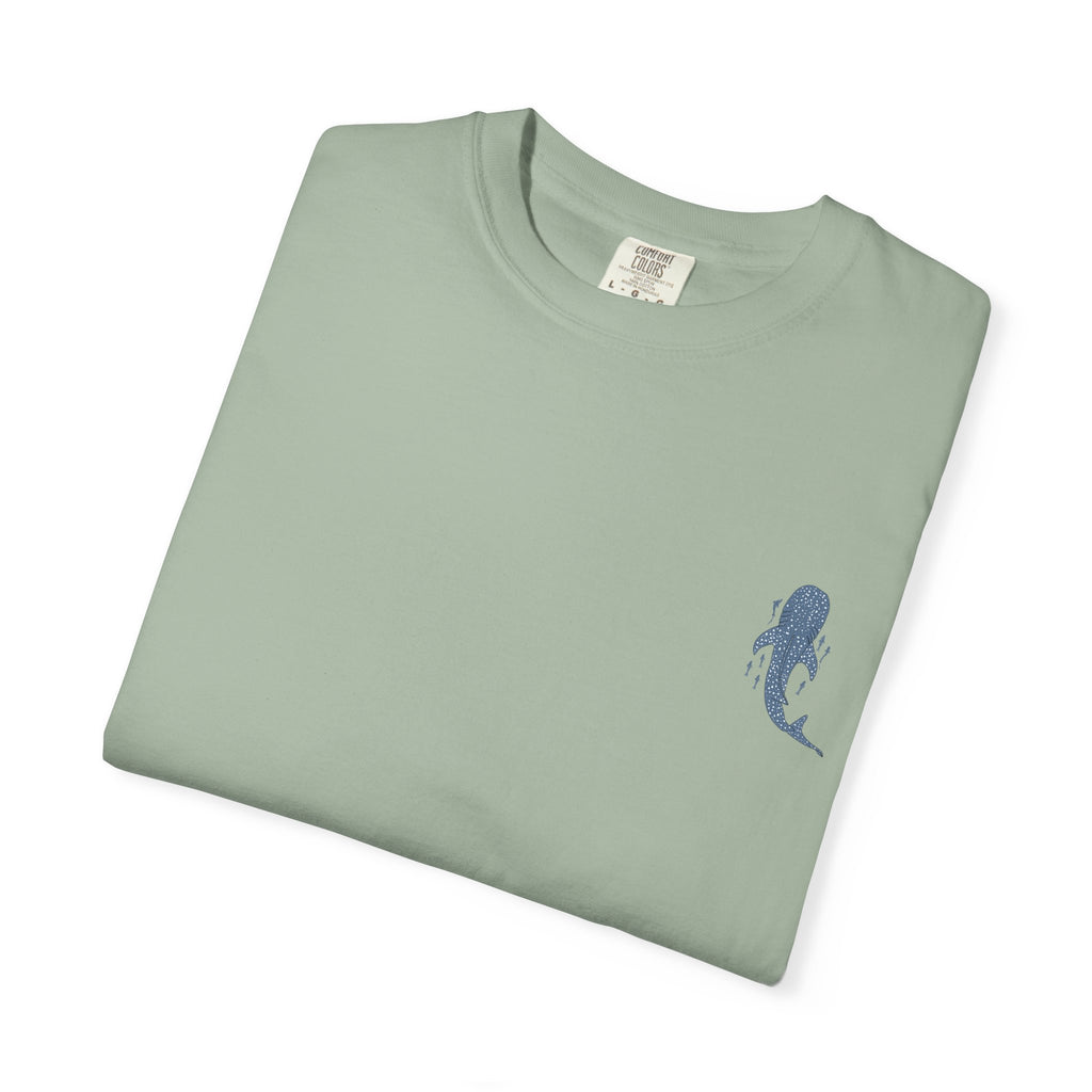 Isaiah 43:2 Whale Tee — 'When You Go Through Deep Waters' Christian T-Shirt