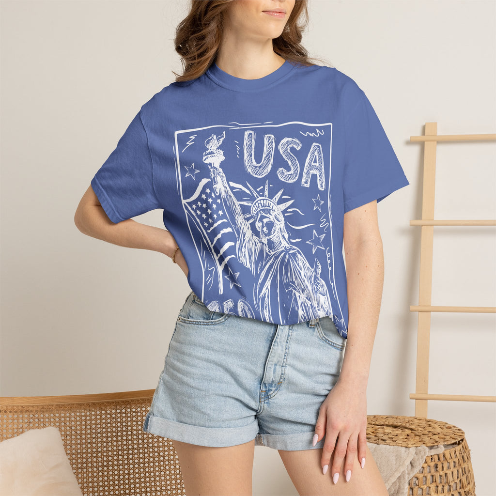 Statue of Liberty USA 250 Graphic T-Shirt