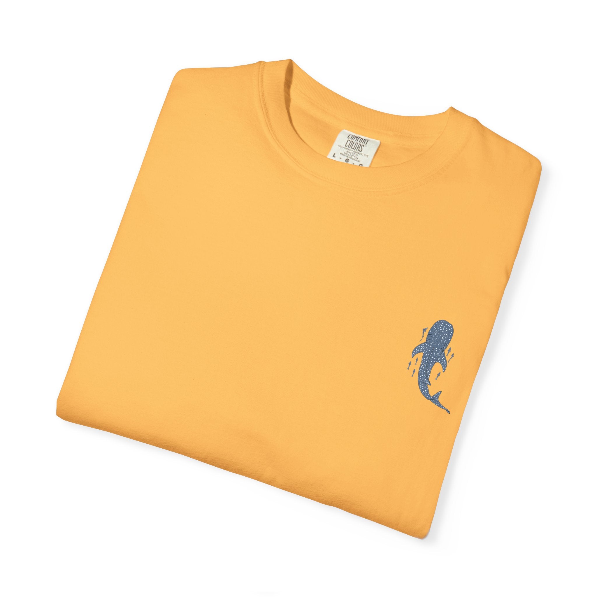 Isaiah 43:2 Whale Tee — 'When You Go Through Deep Waters' Christian T-Shirt