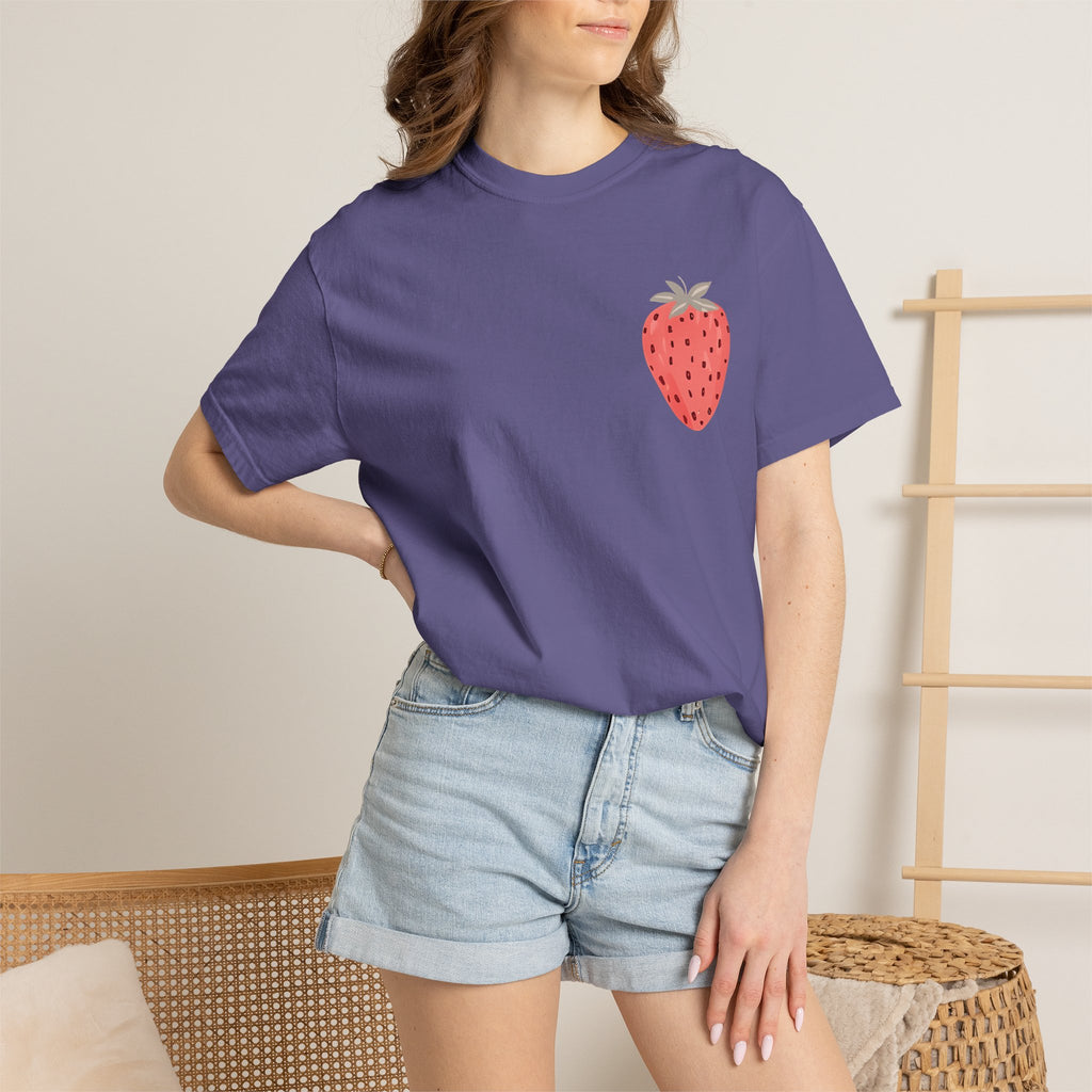 Strawberry Garden T-Shirt — 'Strawberry of My Eye' Graphic Tee