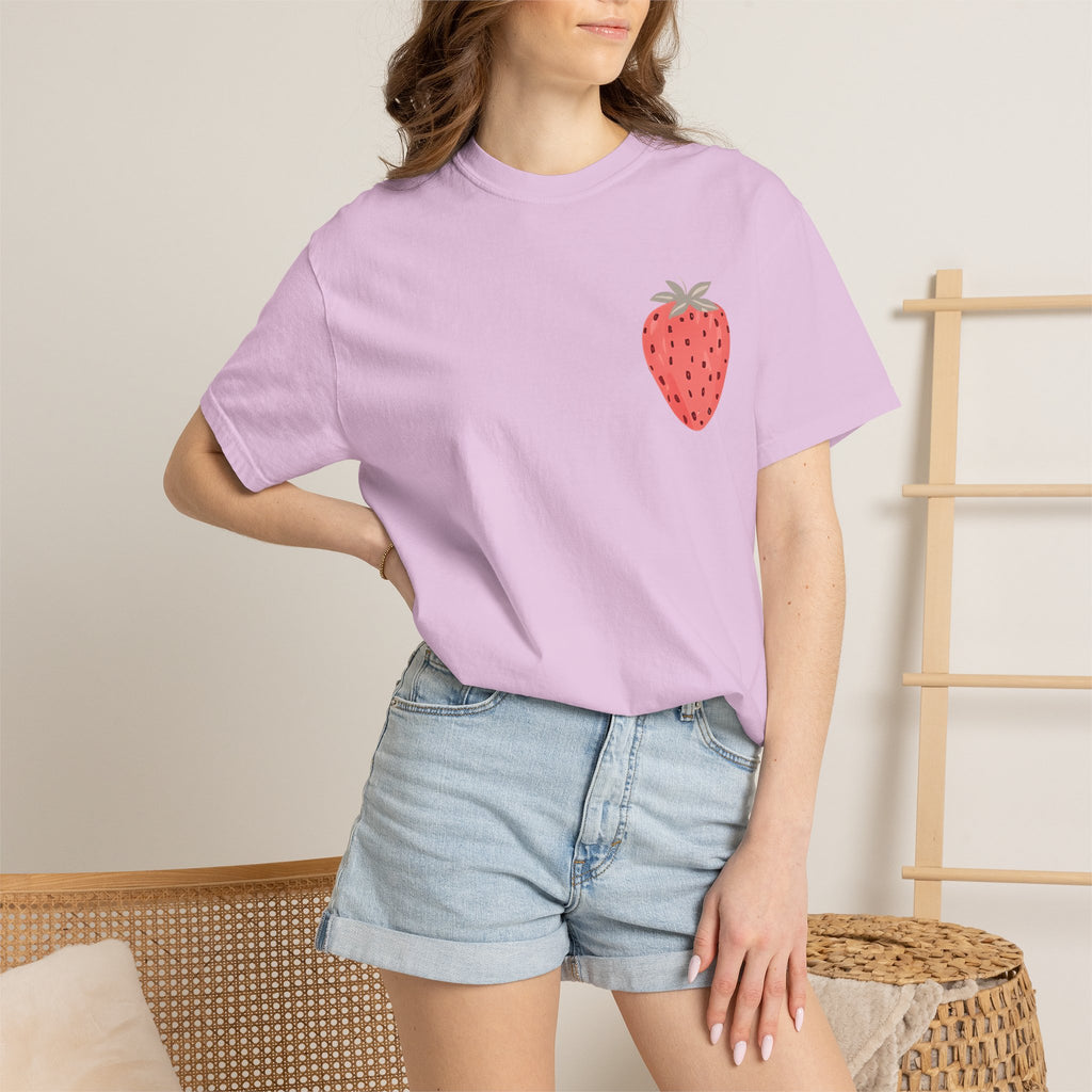 Strawberry Garden T-Shirt — 'Strawberry of My Eye' Graphic Tee