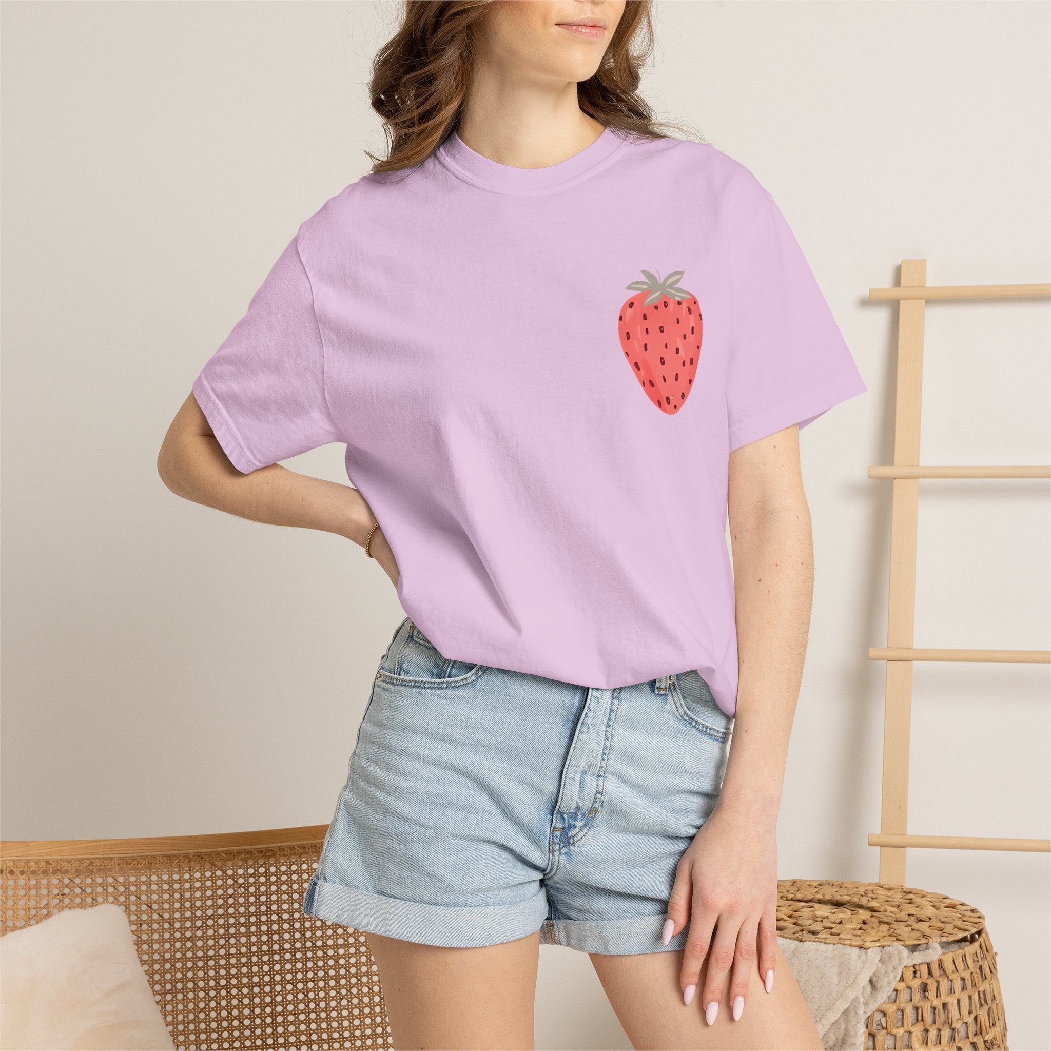 Strawberry Garden T-Shirt — 'Strawberry of My Eye' Graphic Tee