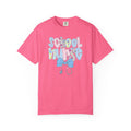 School Nurse T-Shirt — Cute Pastel Medical Design with Stethoscope & Bow