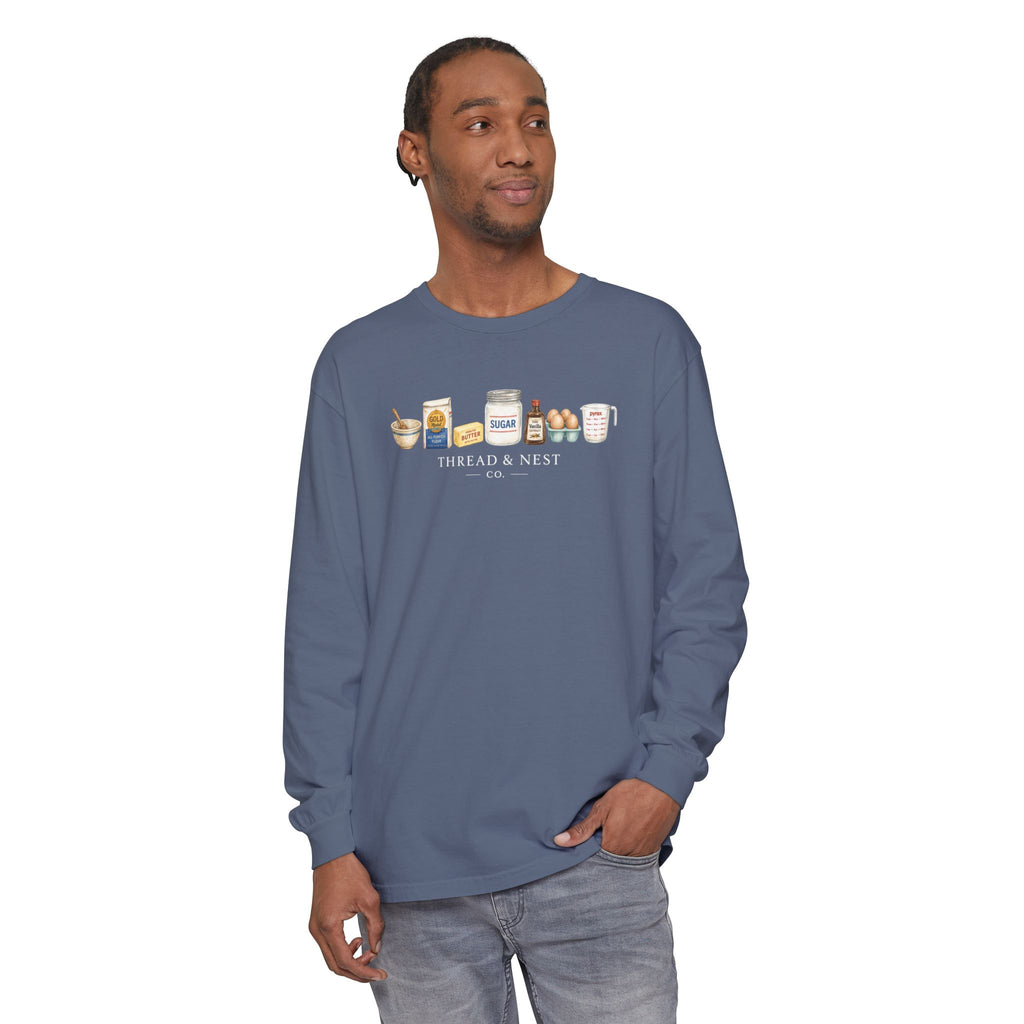 Thread & Nest Cozy Baking Long Sleeve T‑Shirt