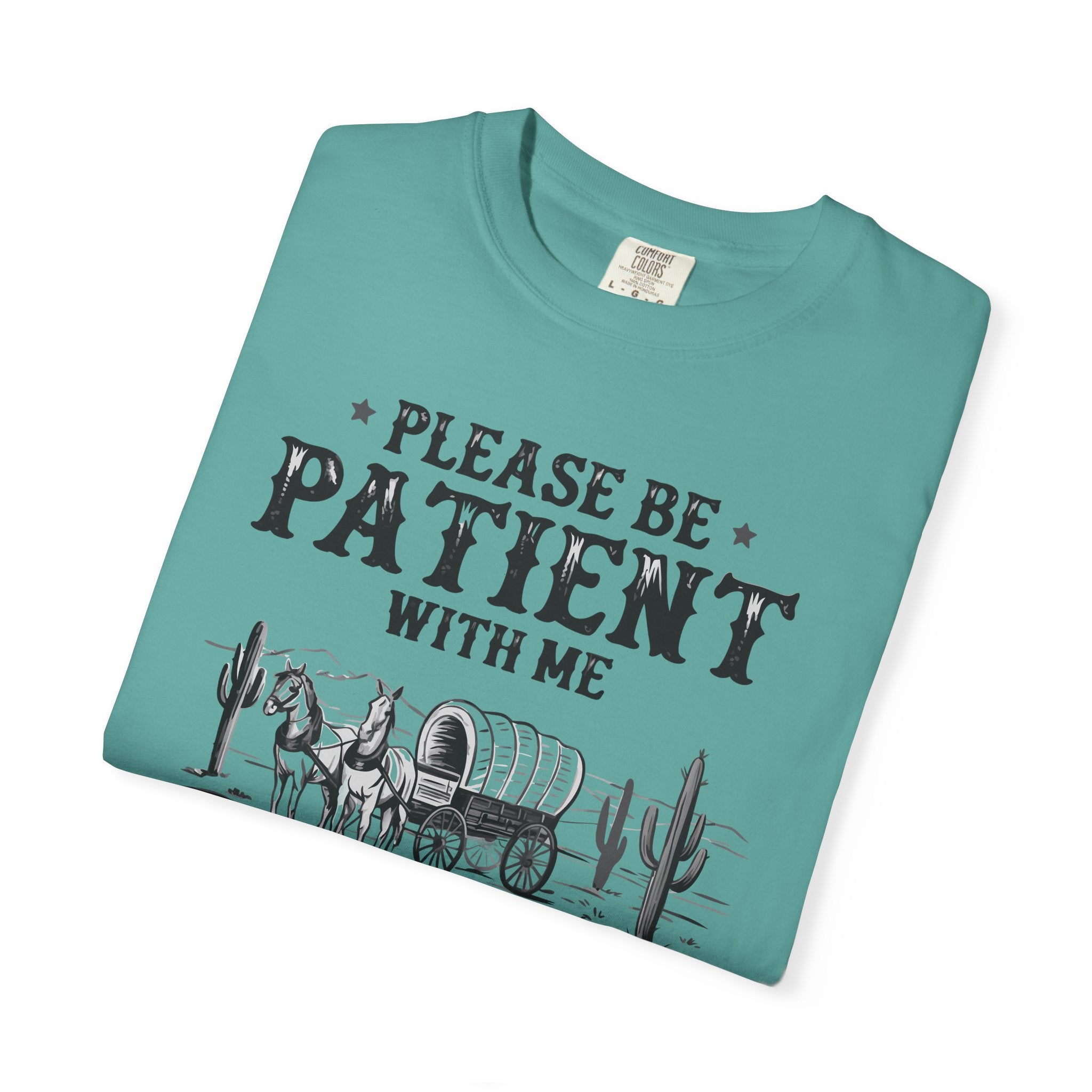 Please Be Patient With Me T-Shirt – Vintage Wagon 'I'm From The 1900s' Tee