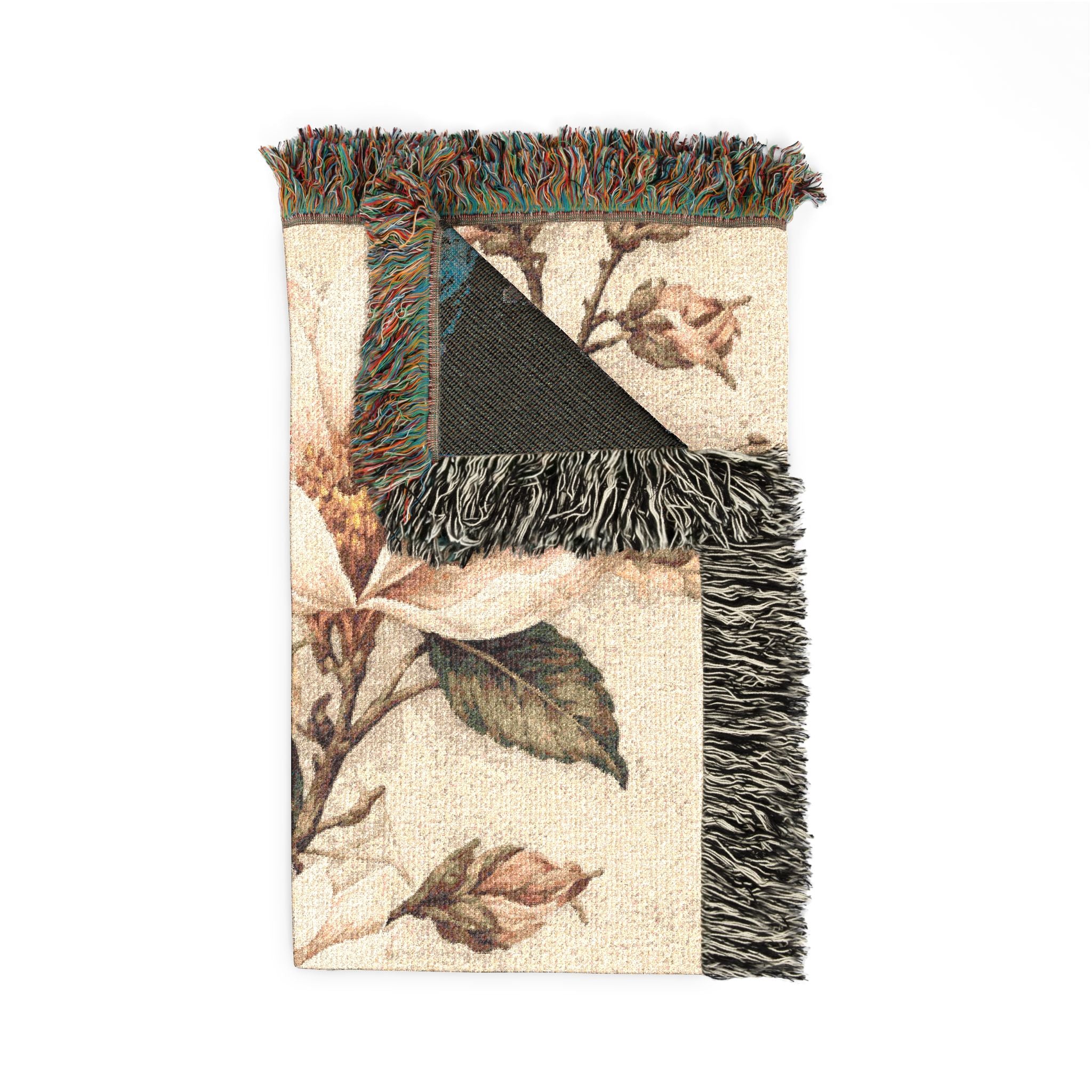 Magnolia Bloom Woven Blanket