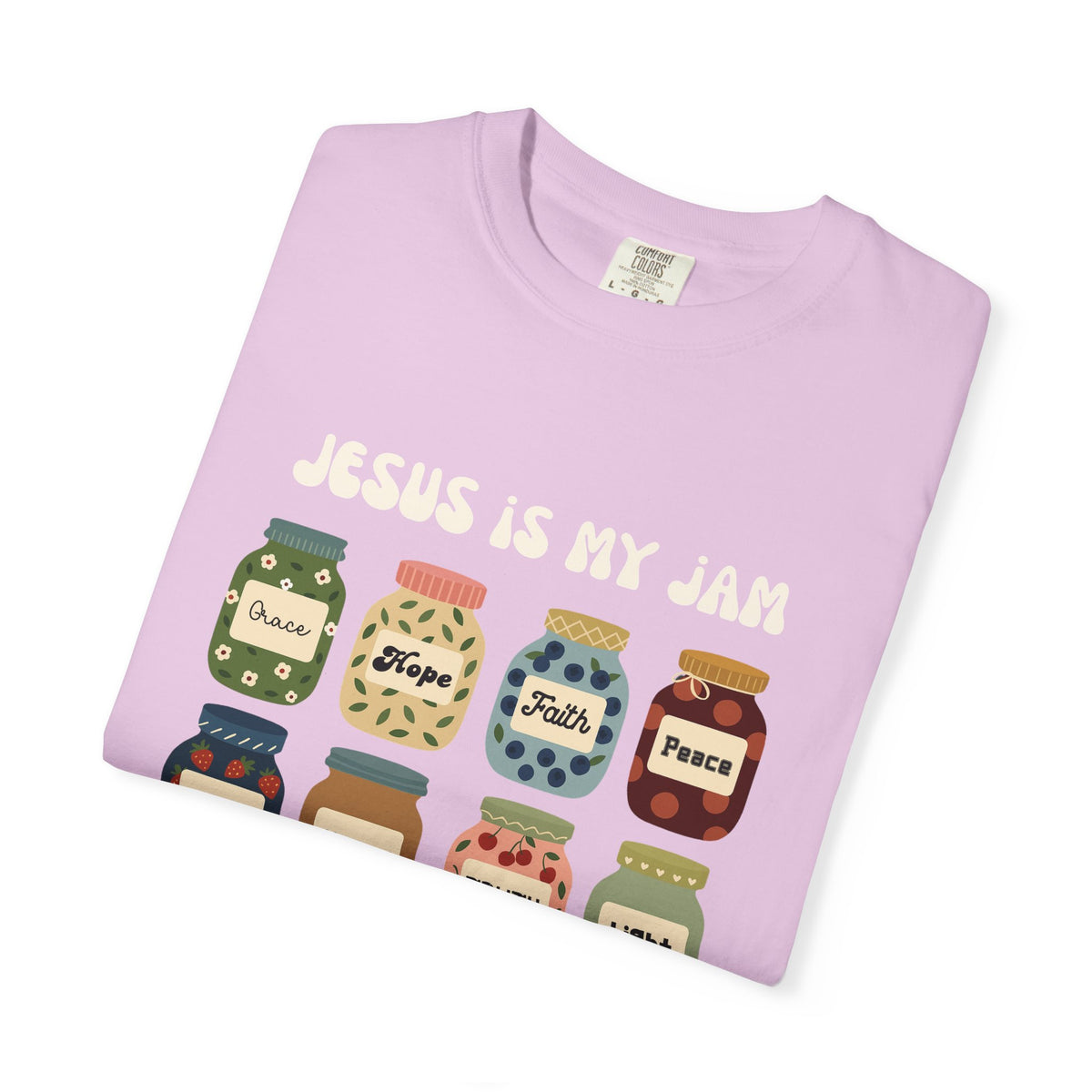 T-shirt — "Jesus Is My Jam" Christian Faith Graphic Tee