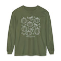 Pumpkin Sketch Long Sleeve Tee