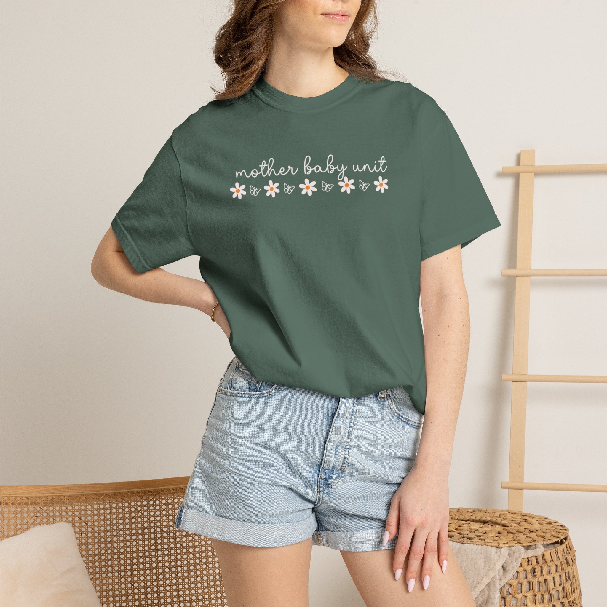 Mother’s Baby Unit T-Shirt — Floral Mama Graphic Tee