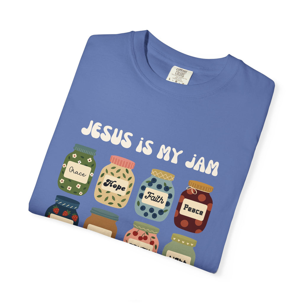 T-shirt — "Jesus Is My Jam" Christian Faith Graphic Tee