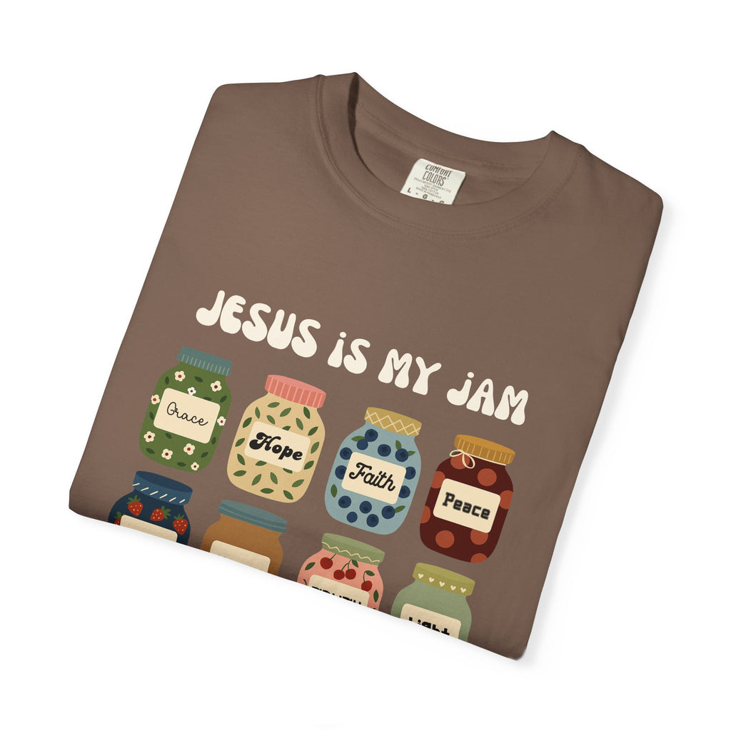 T-shirt — "Jesus Is My Jam" Christian Faith Graphic Tee