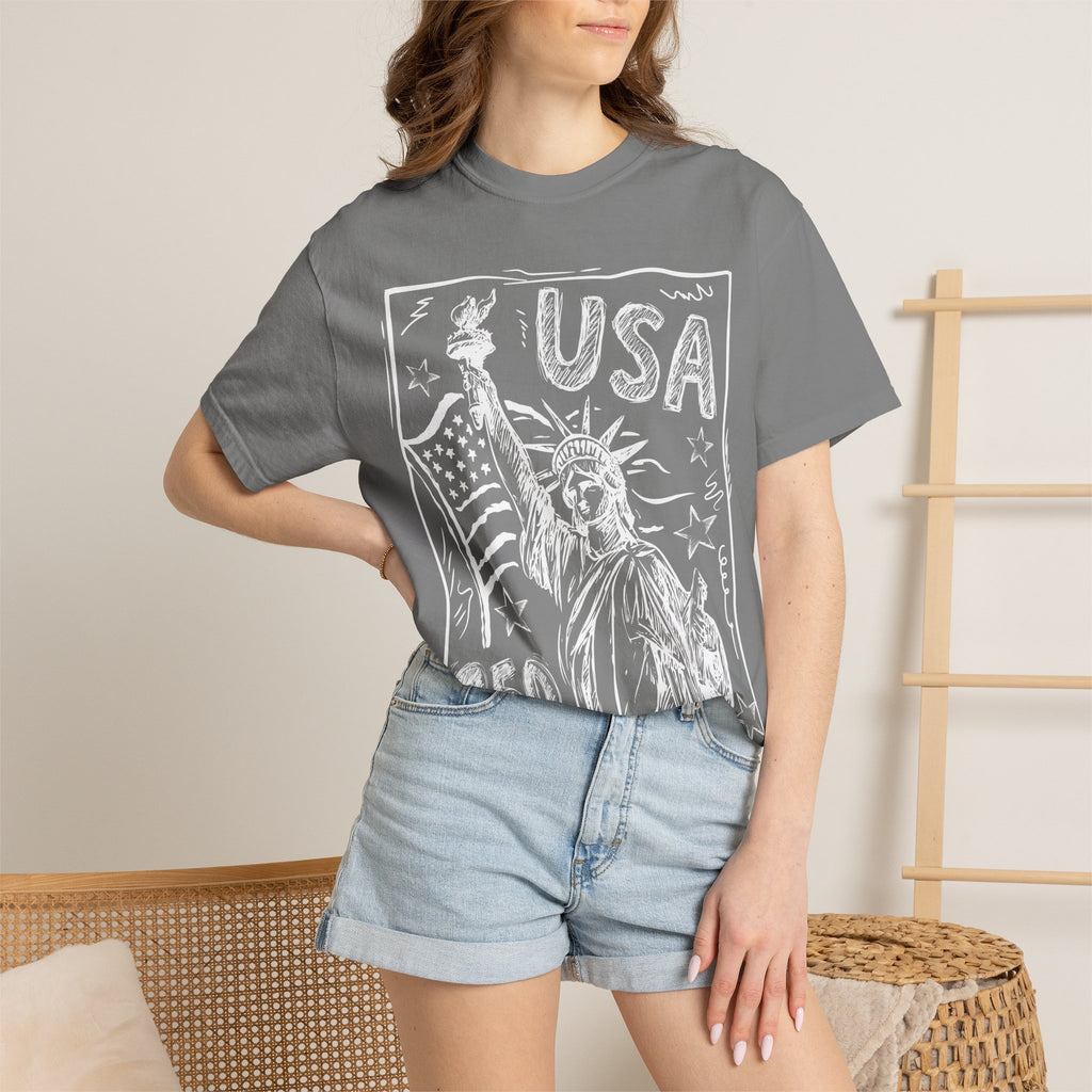 Statue of Liberty USA 250 Graphic T-Shirt