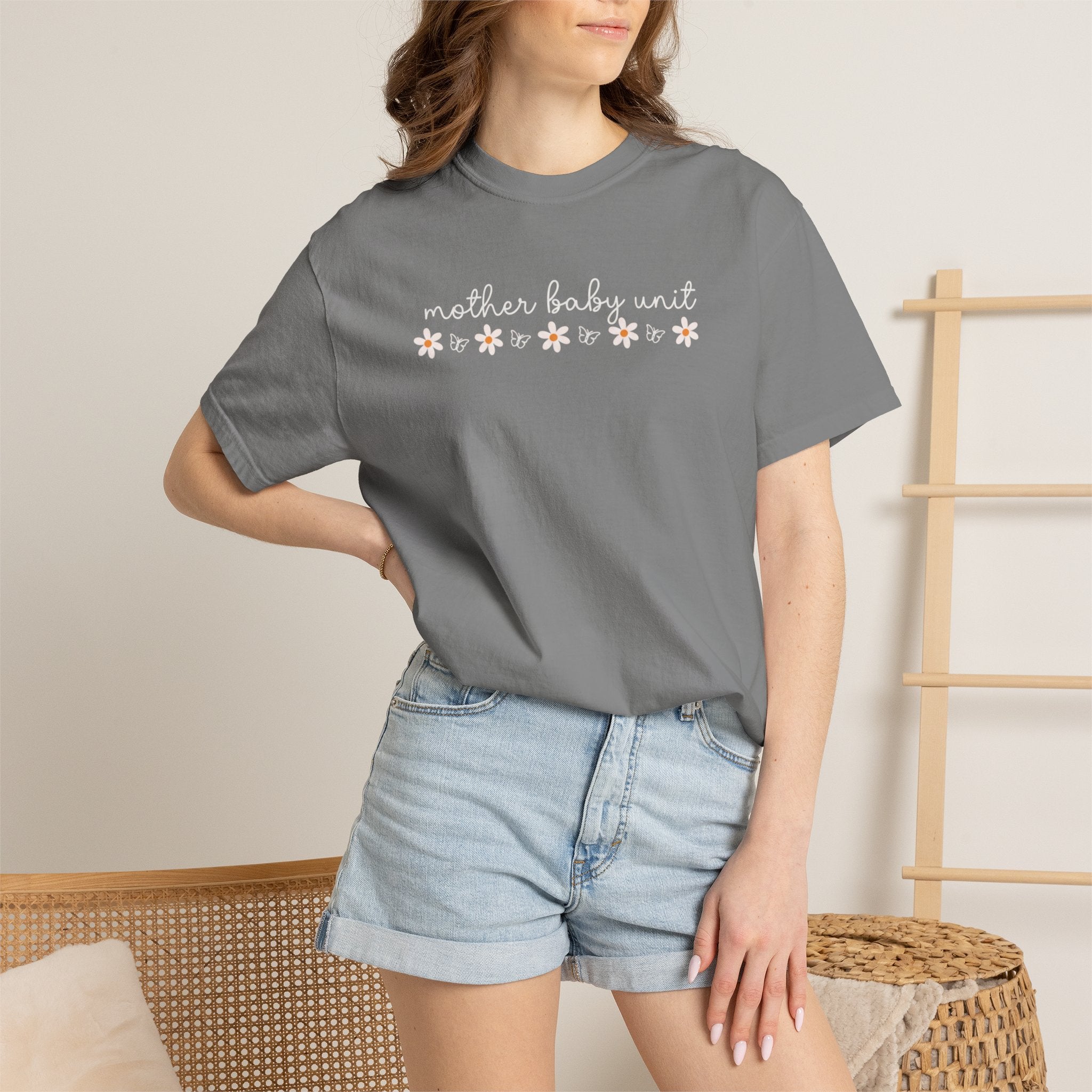 Mother’s Baby Unit T-Shirt — Floral Mama Graphic Tee