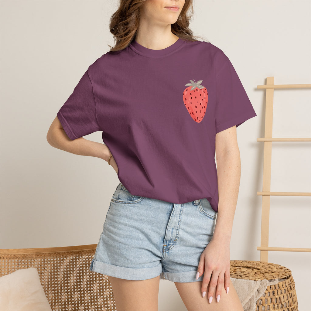 Strawberry Garden T-Shirt — 'Strawberry of My Eye' Graphic Tee