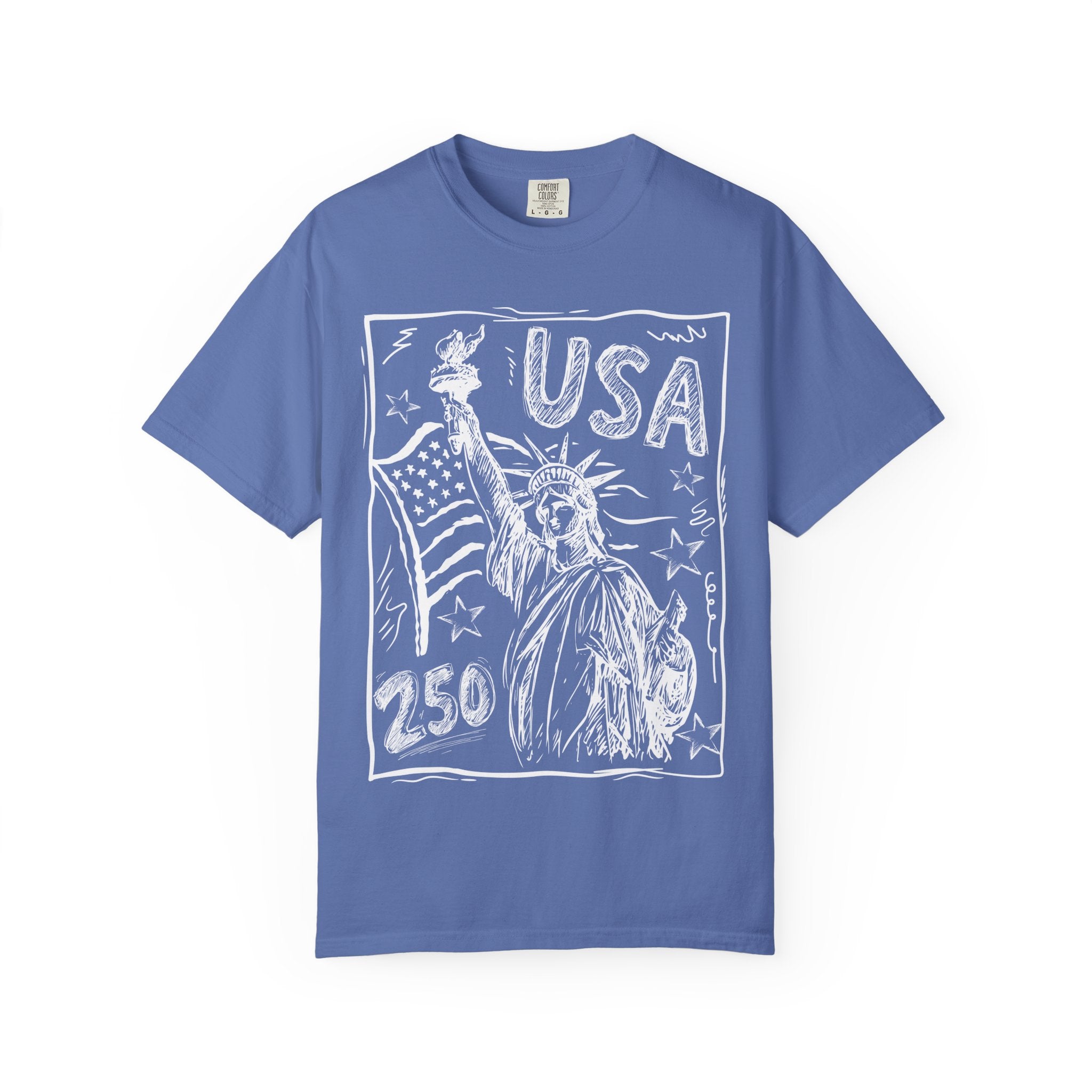 Statue of Liberty USA 250 Graphic T-Shirt