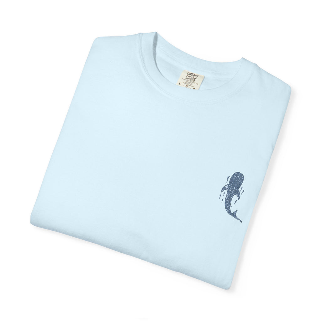 Isaiah 43:2 Whale Tee — 'When You Go Through Deep Waters' Christian T-Shirt
