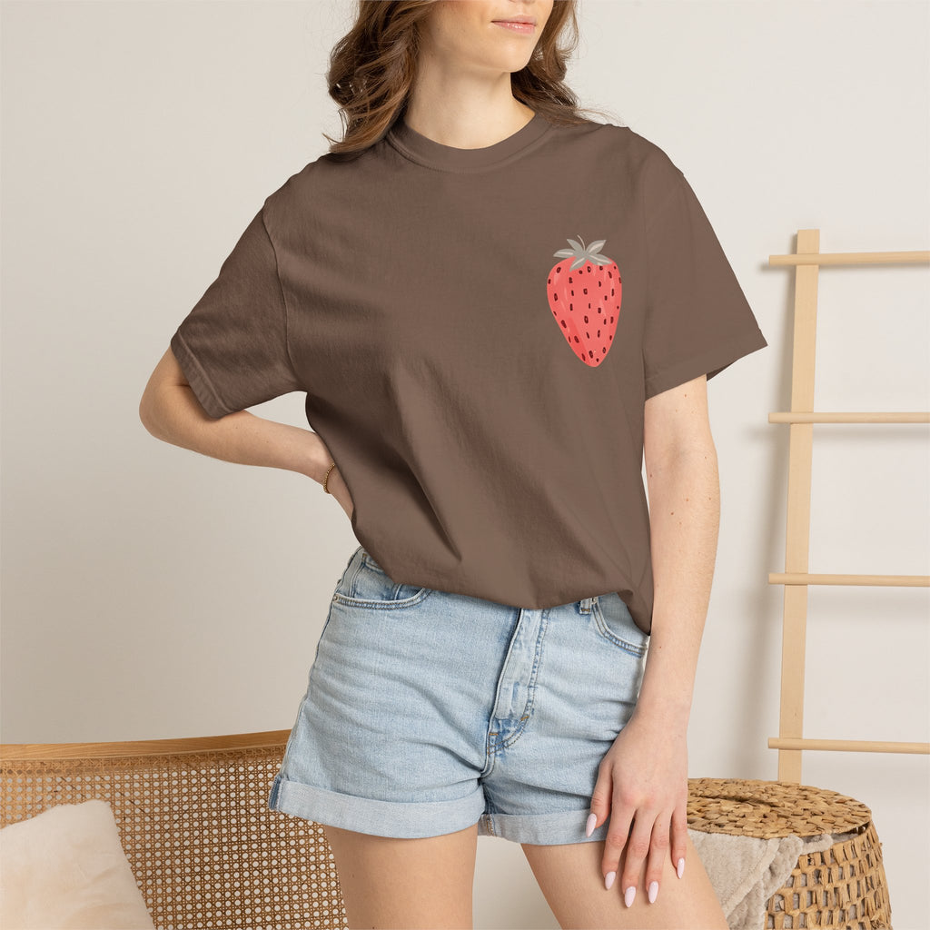 Strawberry Garden T-Shirt — 'Strawberry of My Eye' Graphic Tee