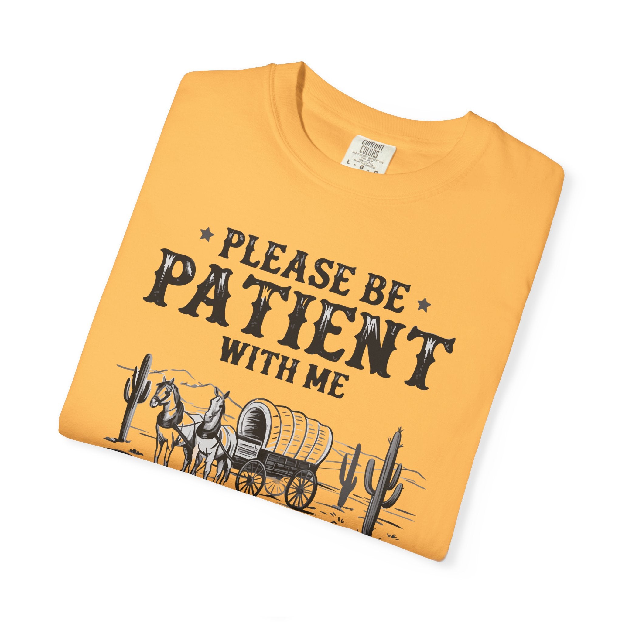 Please Be Patient With Me T-Shirt – Vintage Wagon 'I'm From The 1900s' Tee